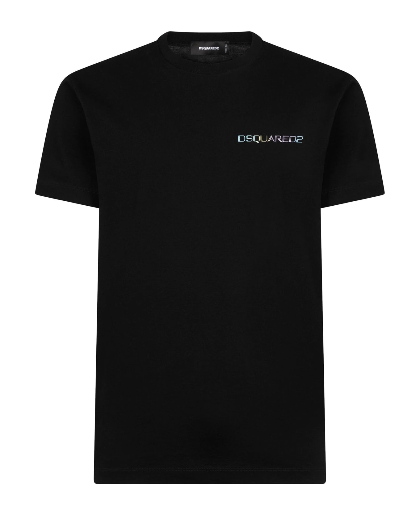 Dsquared2 Black Cotton T-shirt - Black