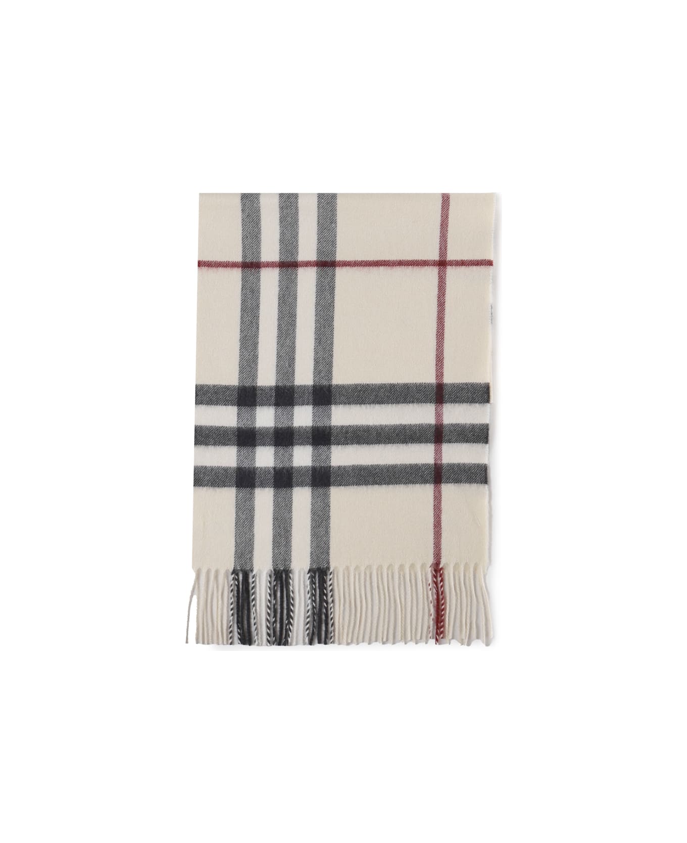Burberry Cashmere Scarf - STONE