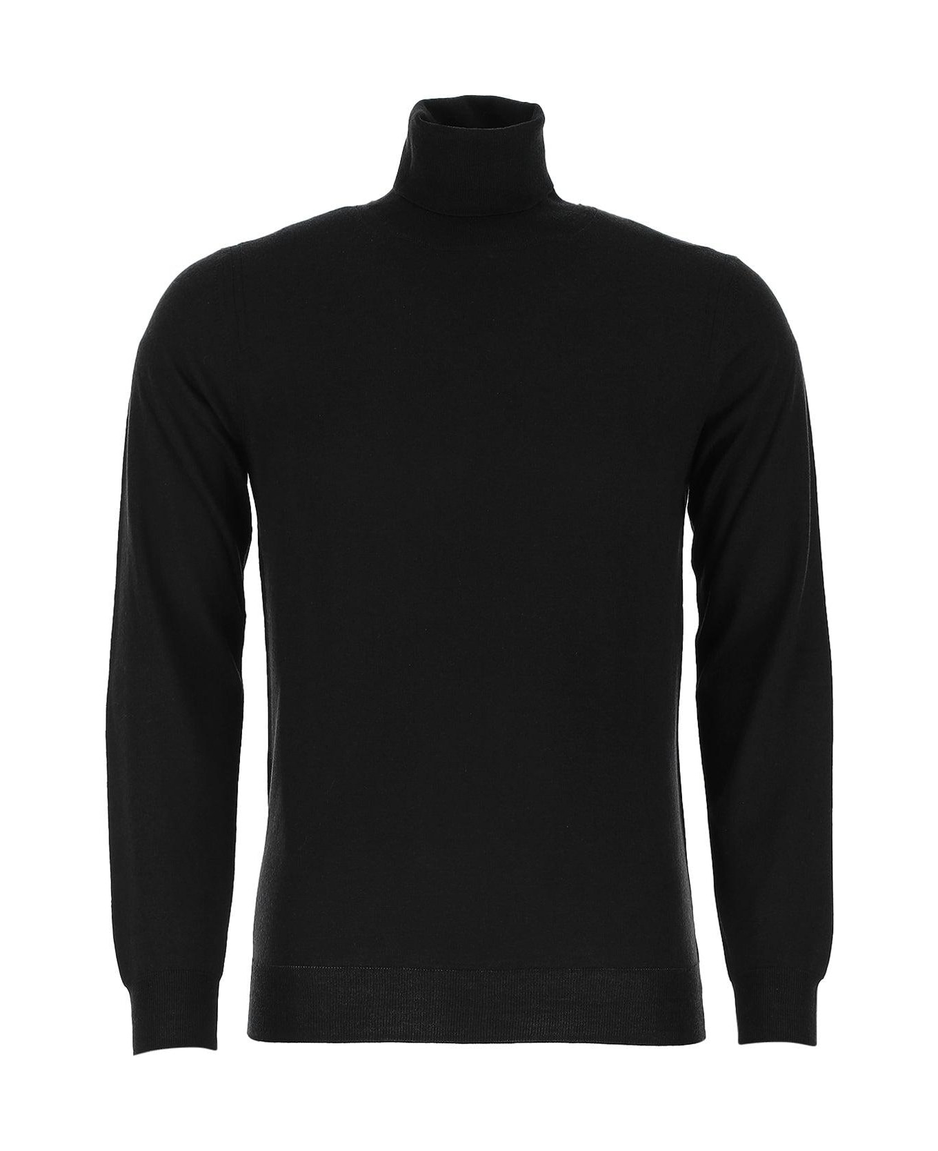 Paolo Pecora Roll Neck Knitted Jumper Paolo Pecora - BLACK