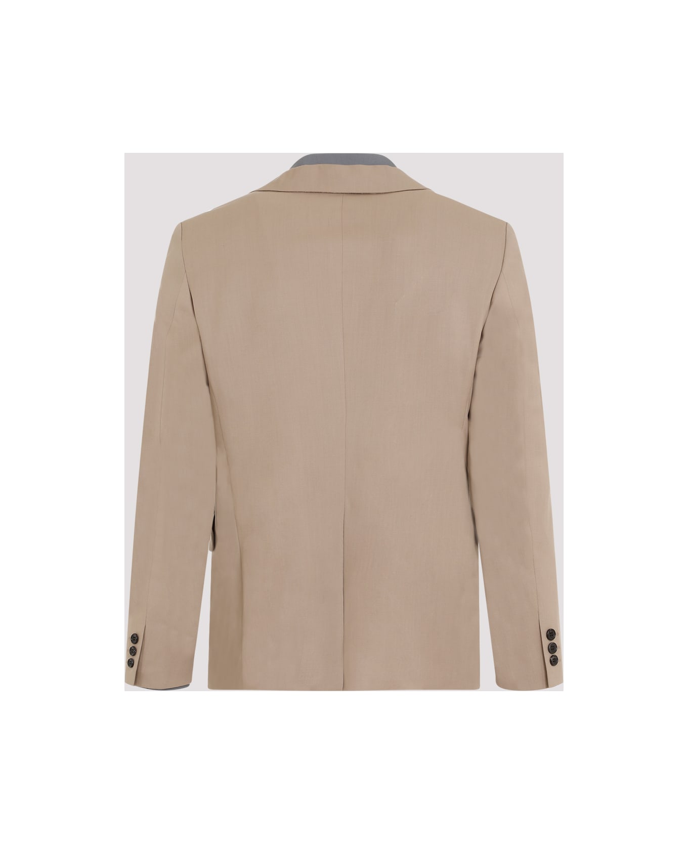 Comme Des Garçons Homme Plus Wool Jacket - Gray Beige