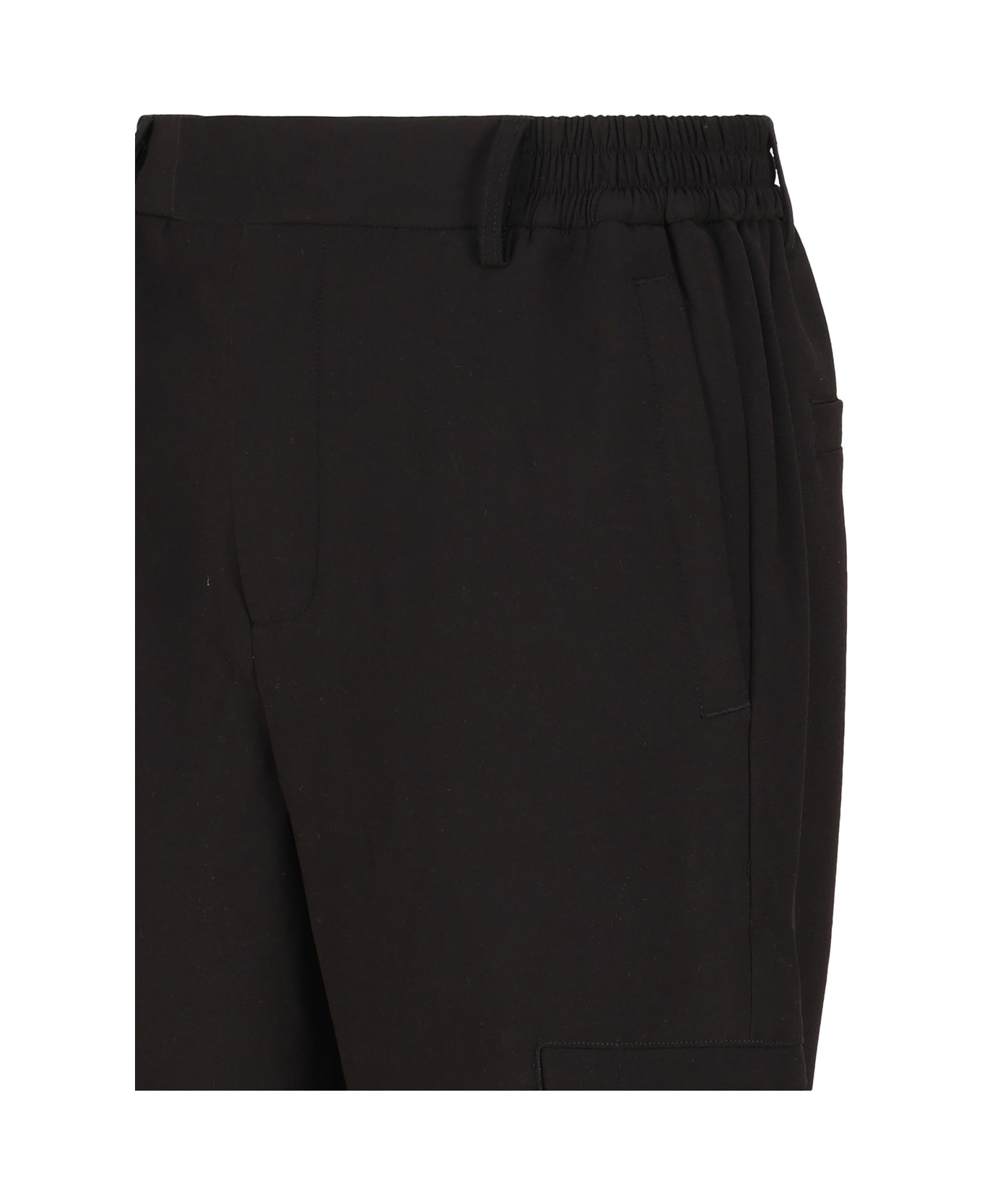 REPRESENT Wide Trousers With Side Pockets - Black ボトムス