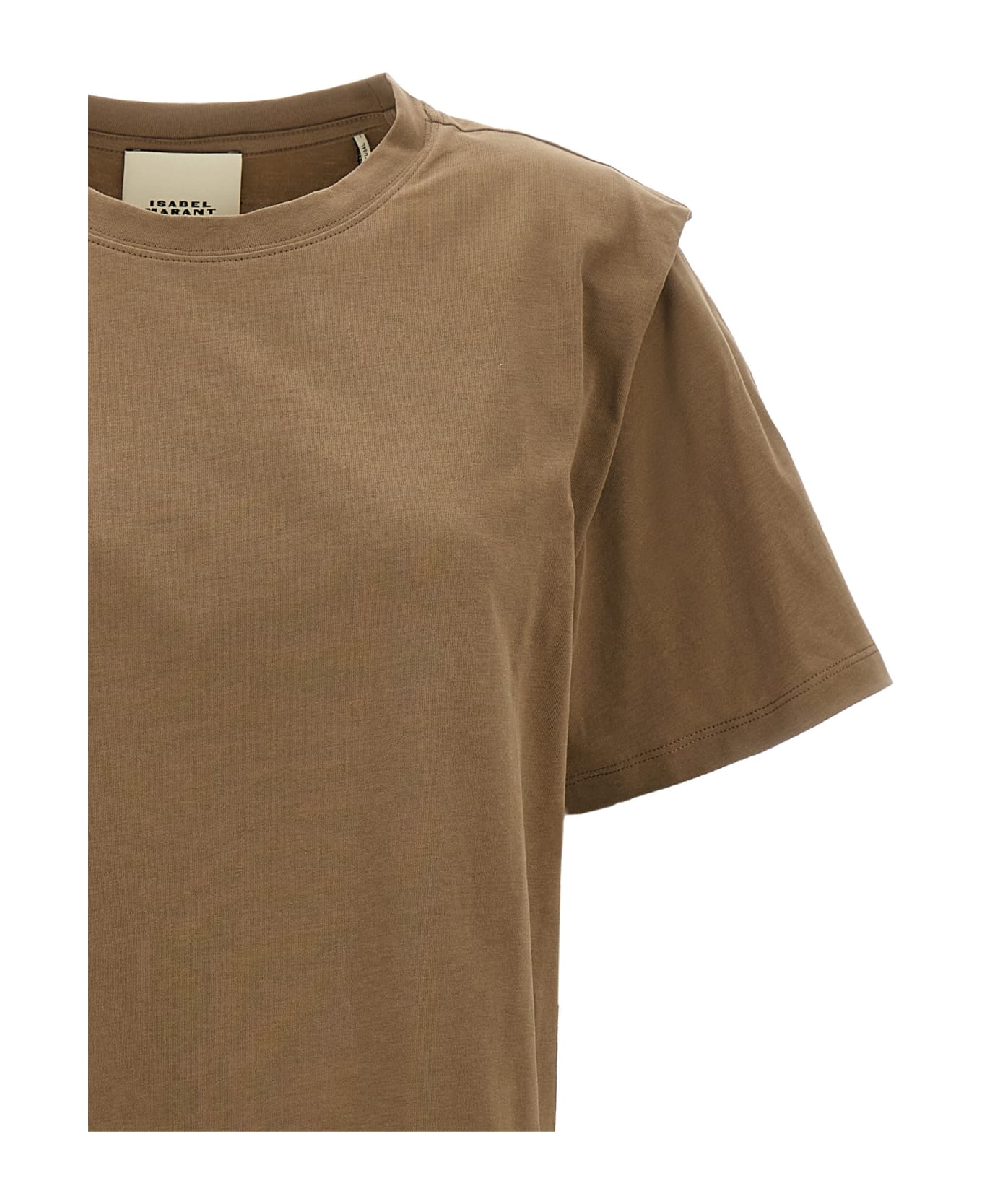 Isabel Marant 'zelitos' T-shirt - Brown