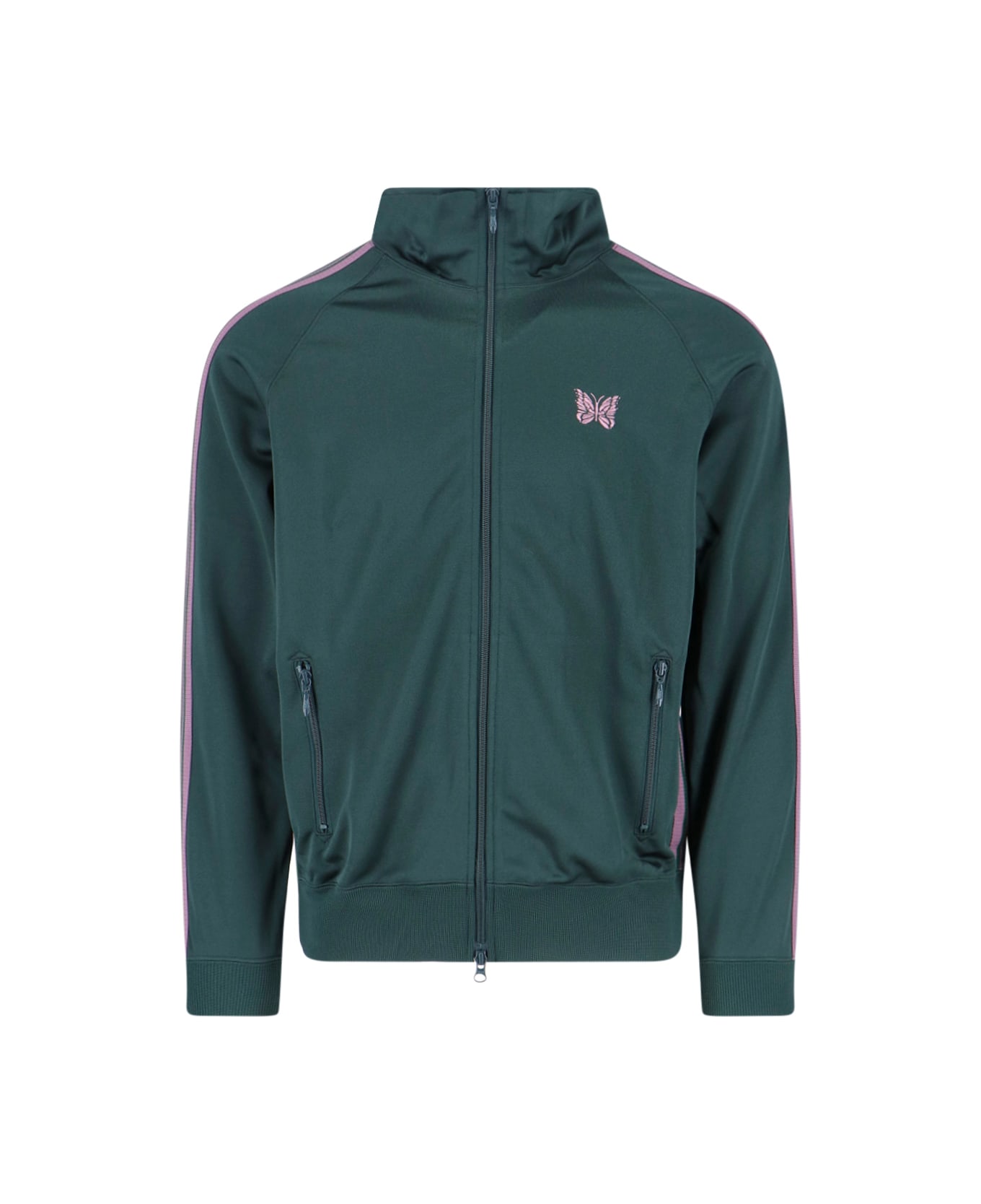 Needles Logo Sporty Jacket - Green