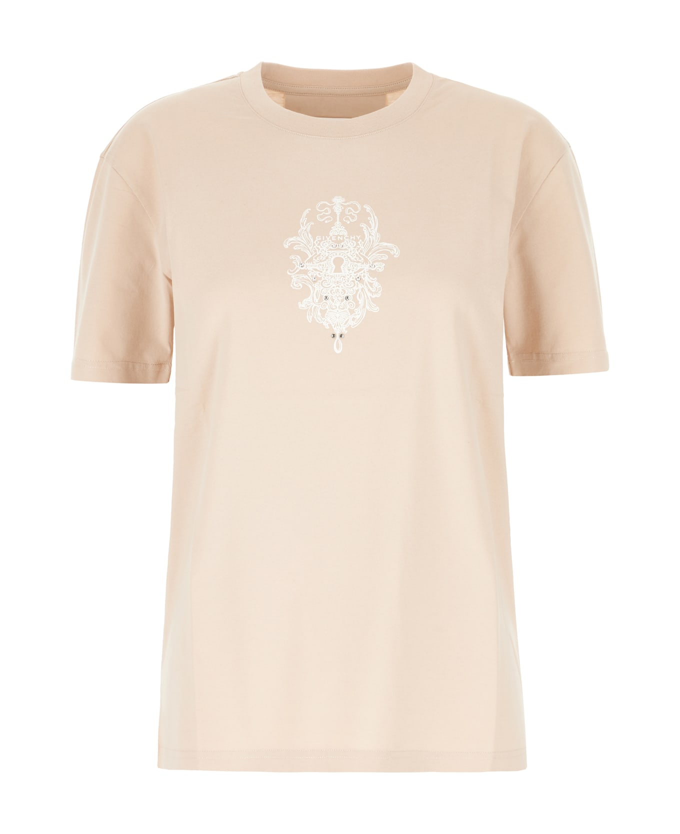 Givenchy Powder Pink Cotton T-shirt - SKIN