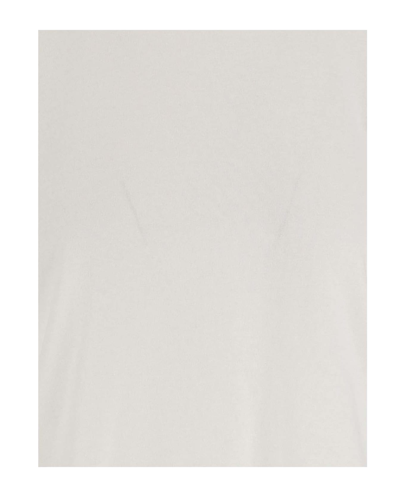 Burberry Cotton T-shirt With Logo - White Tシャツ