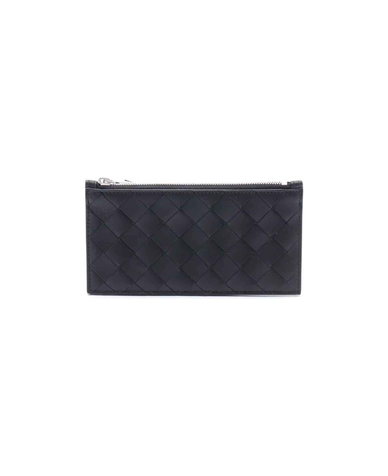 Bottega Veneta Intrecciato Coin Purse - Black