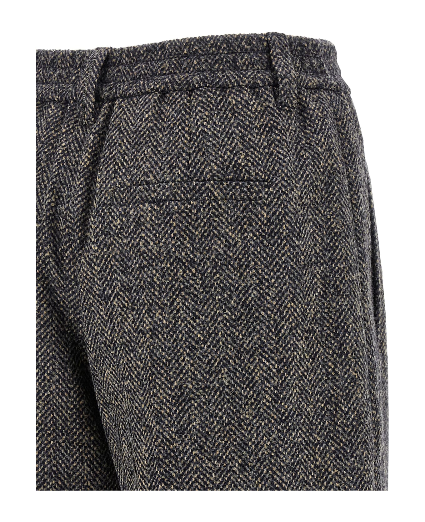 Brunello Cucinelli Wool Bermuda Shorts - Multicolor