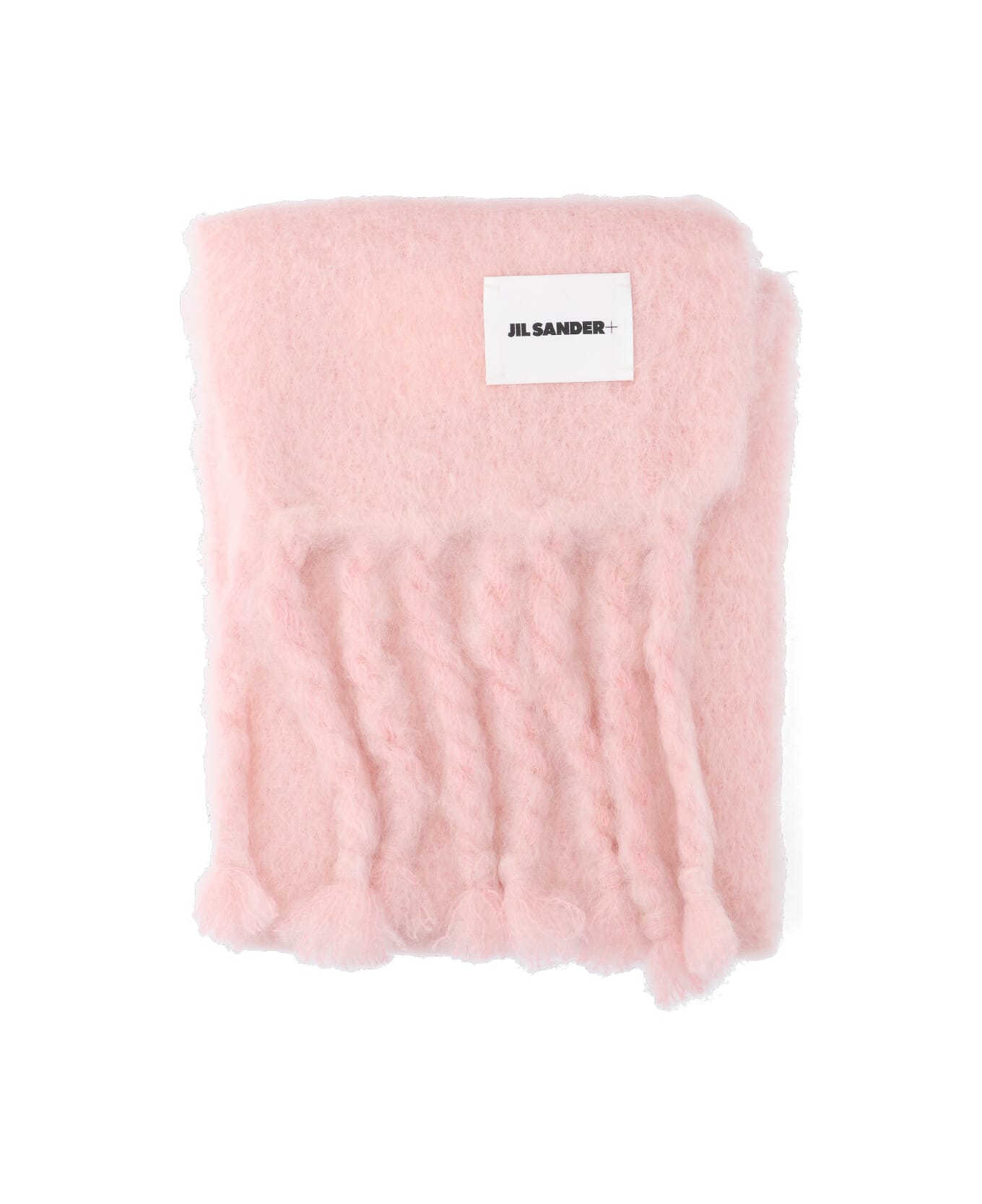 Jil Sander Mohair And Wool Blend Scarf - Pink