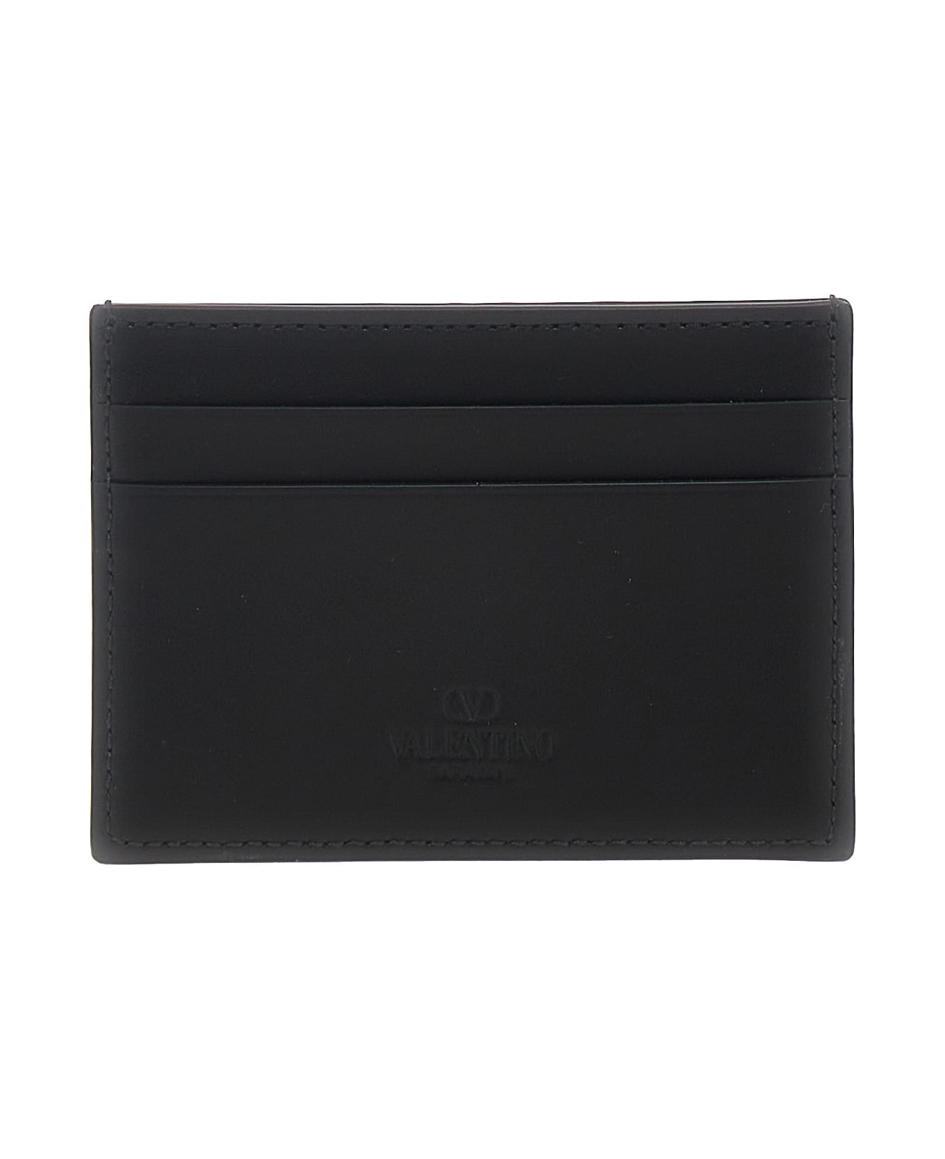 Valentino Garavani 'vltn' Cardholder - White/Black