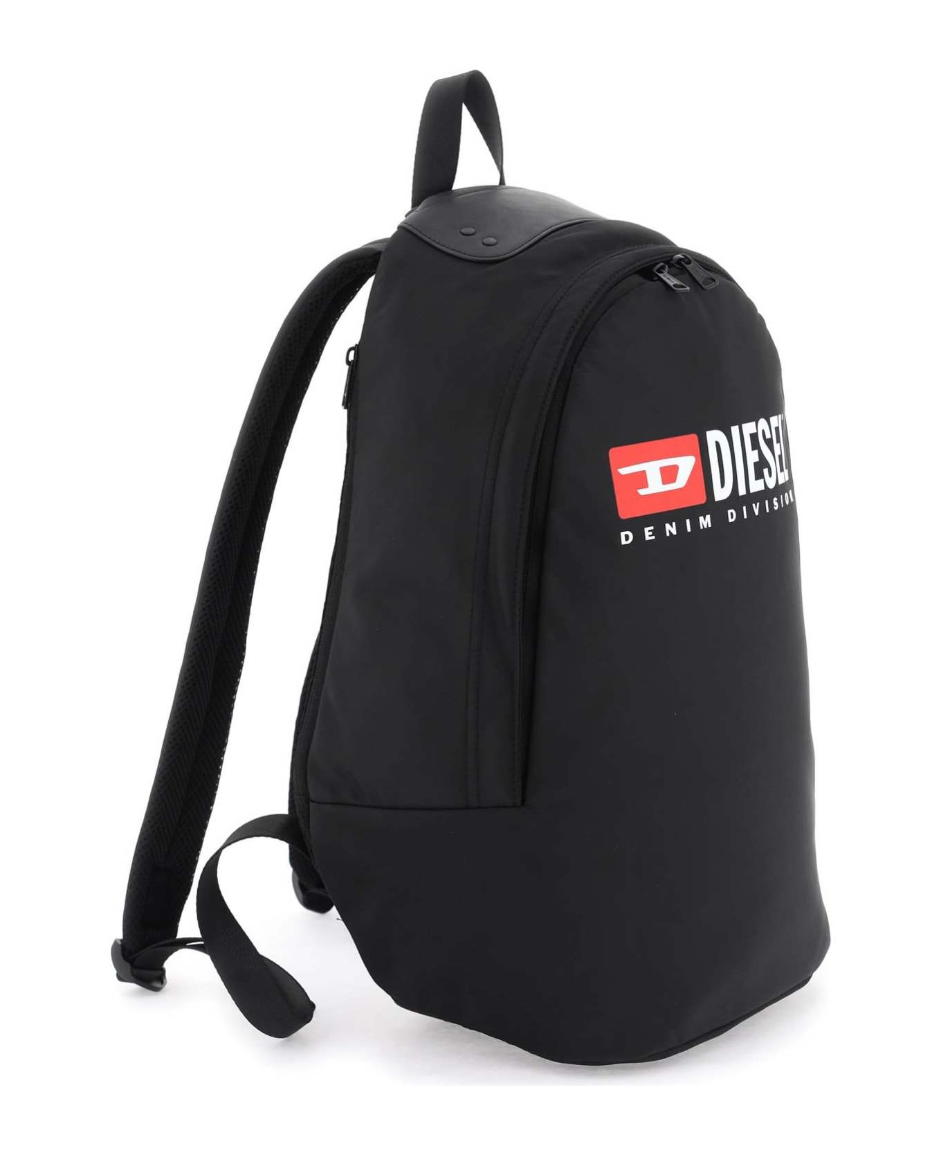 Diesel Logo Rinke Backpack - BLACK (Black)