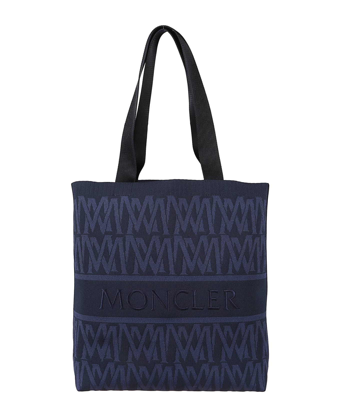 Moncler Logo Embroidered Knit Tote - Non definito