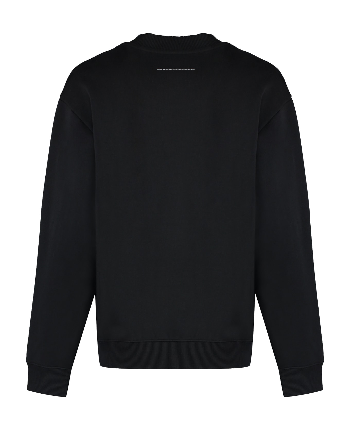 MM6 Maison Margiela Crewneck Sweatshirt - black フリース