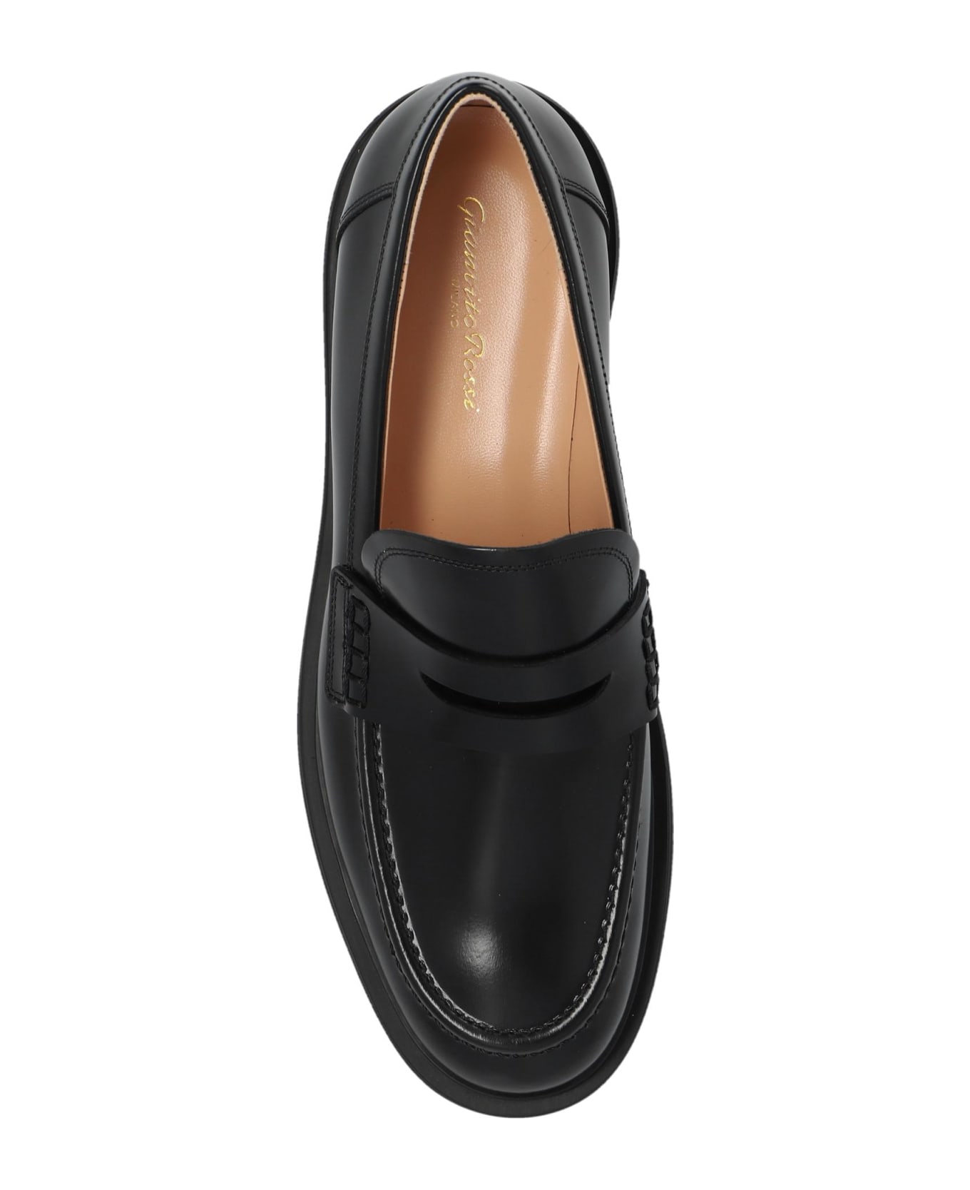 Gianvito Rossi Shoes Harris Type Loafers - Nero