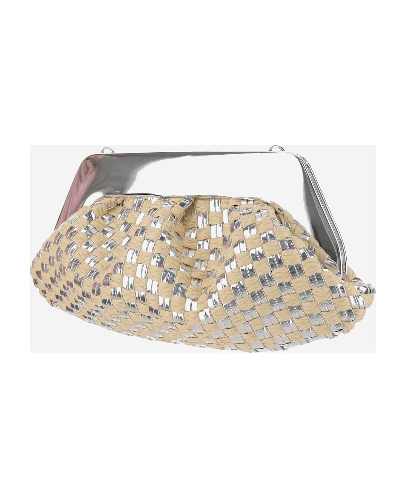 THEMOIRè Geo Bag With Woven Pattern - MULTICOLOUR