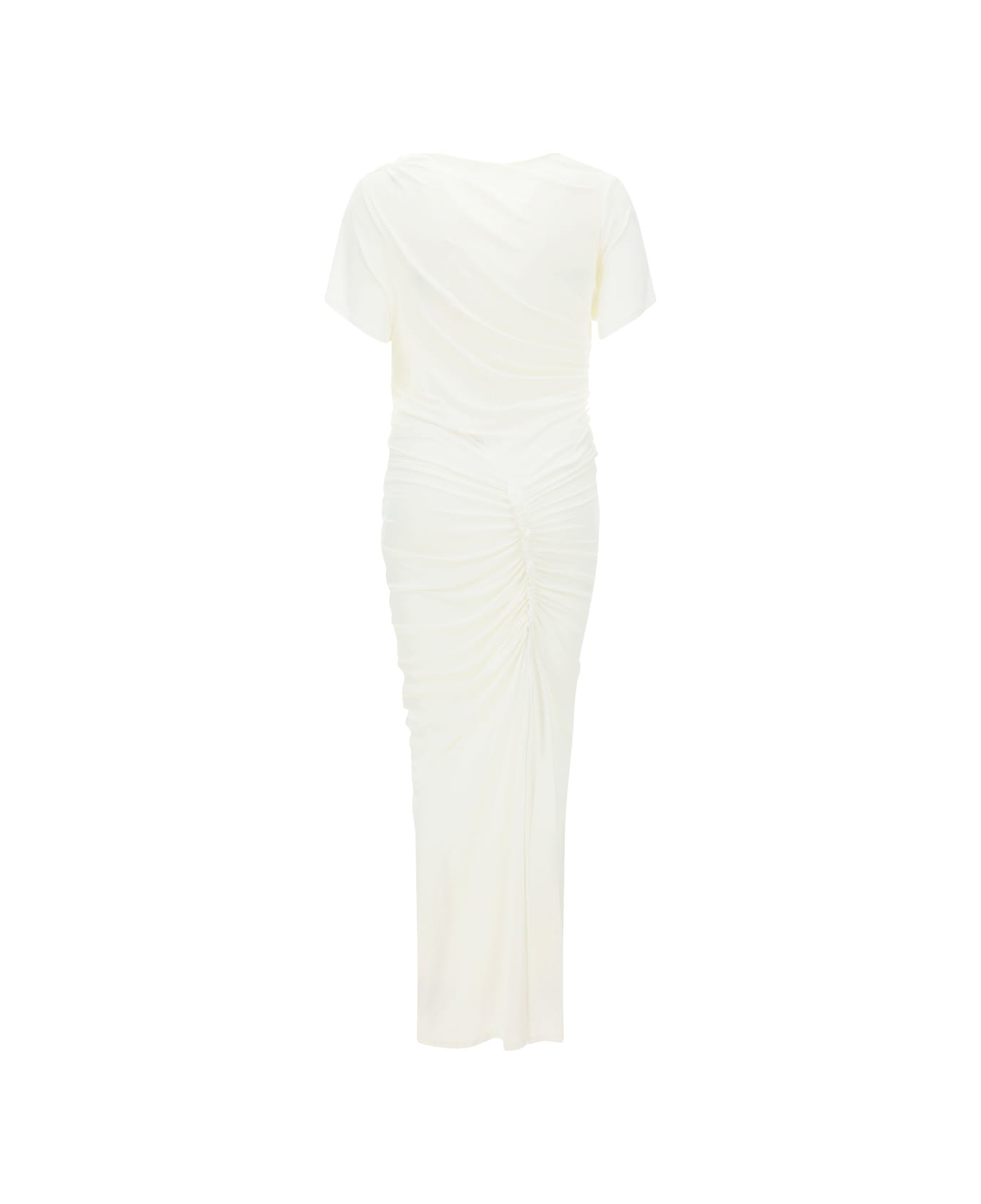 Atlein Long Dress - White