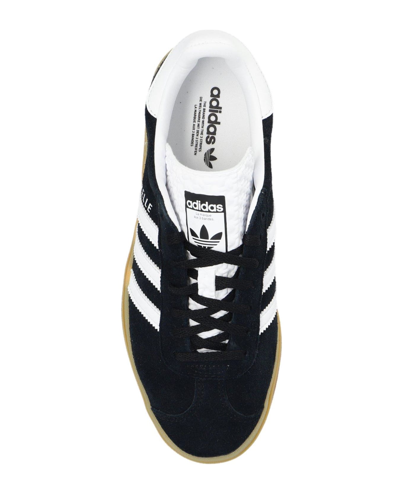 Adidas Originals Gazelle Bold Lace-up Sneakers - Black ウェッジシューズ