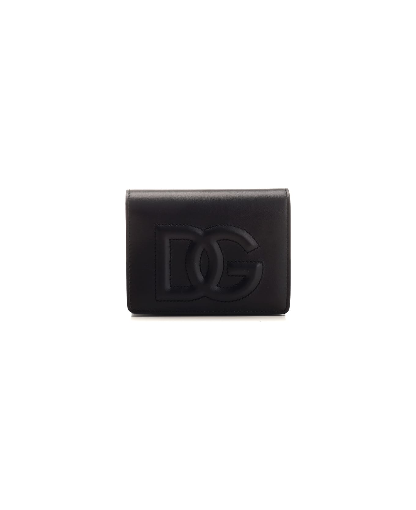 Dolce & Gabbana 'dg' Bi-fold Wallet - Nero
