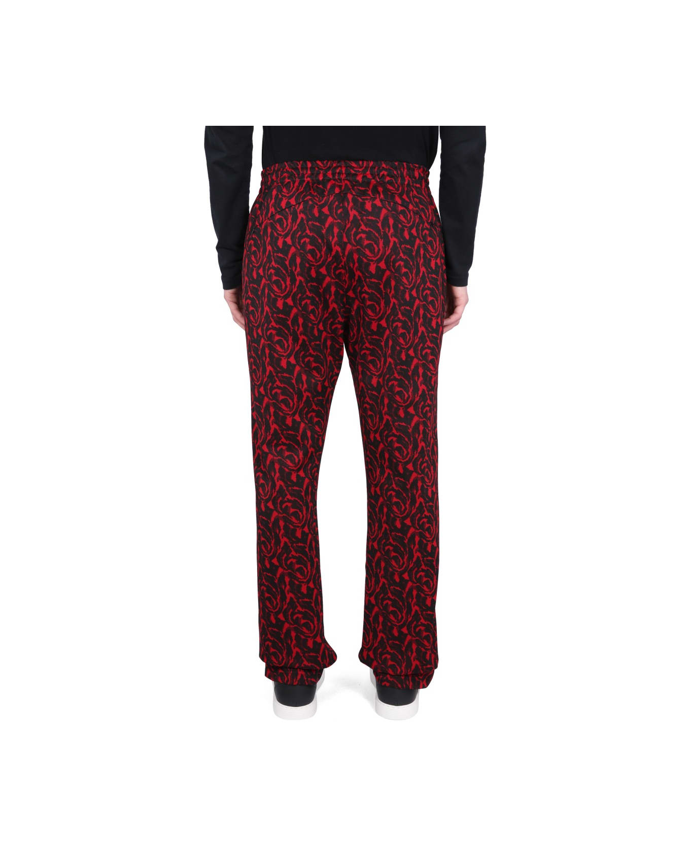 Needles Pants With Logo - RED