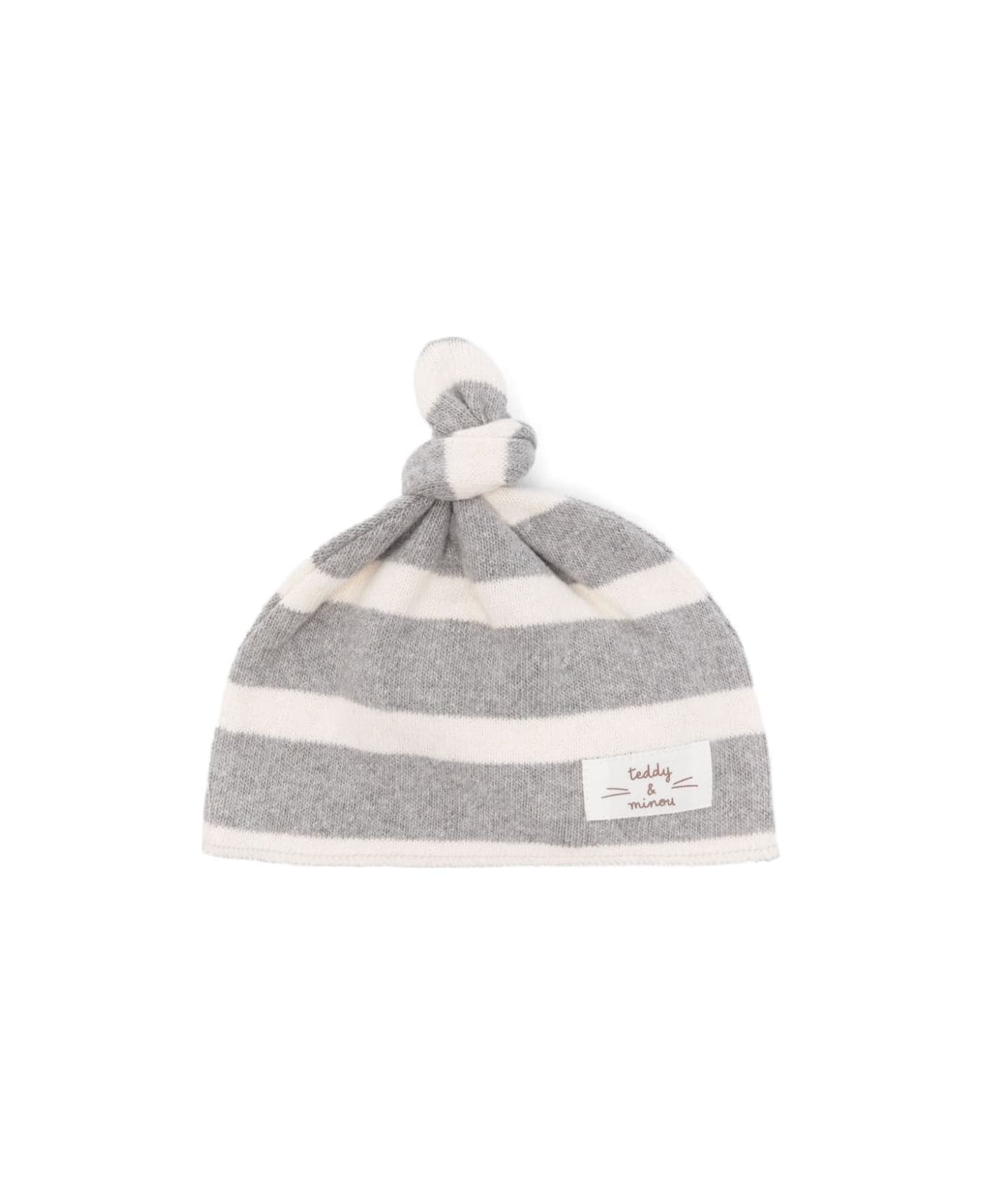 Teddy & Minou Cappello Con Nodo - Gray