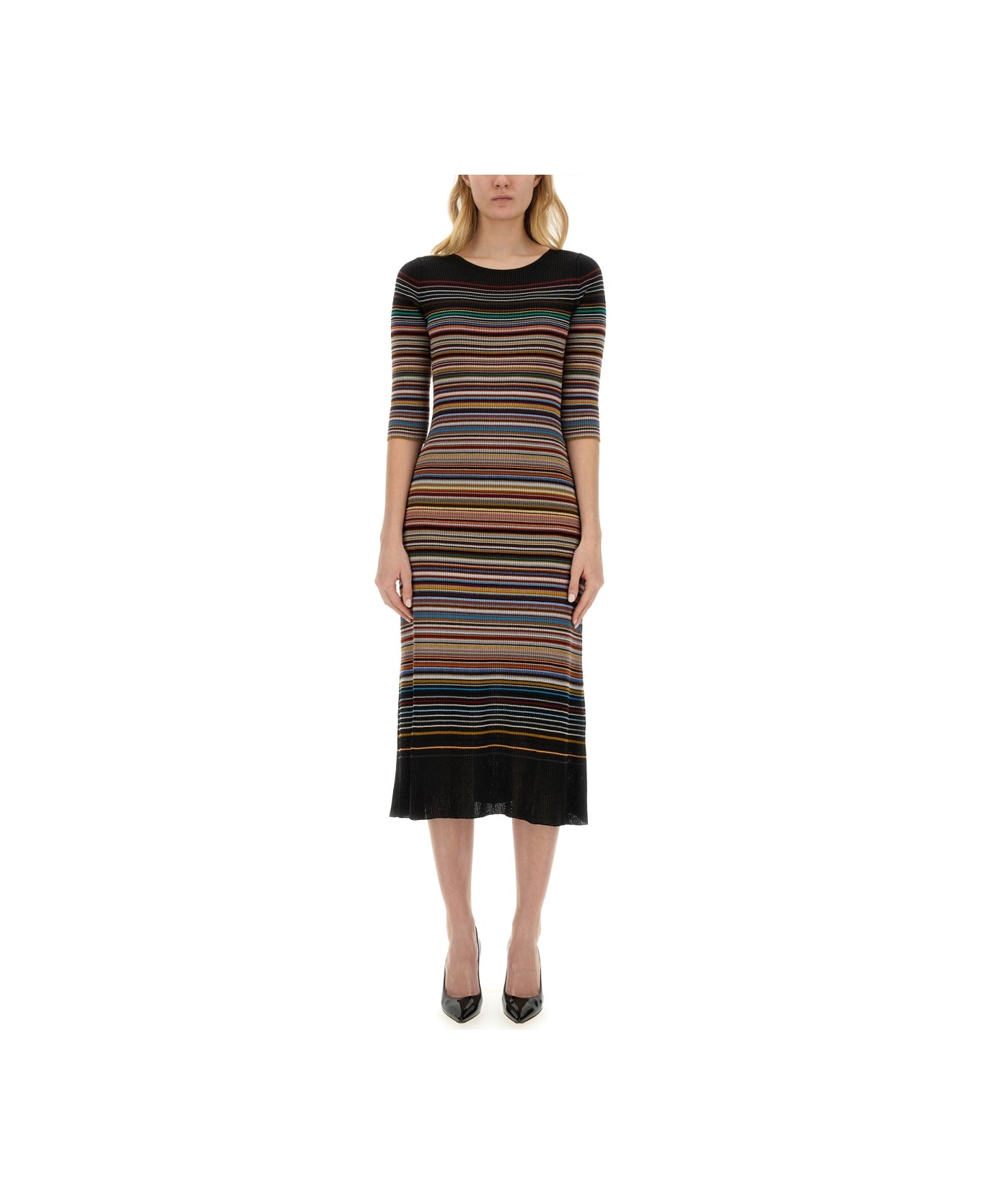 Paul Smith Knitted Dress - MULTICOLOUR