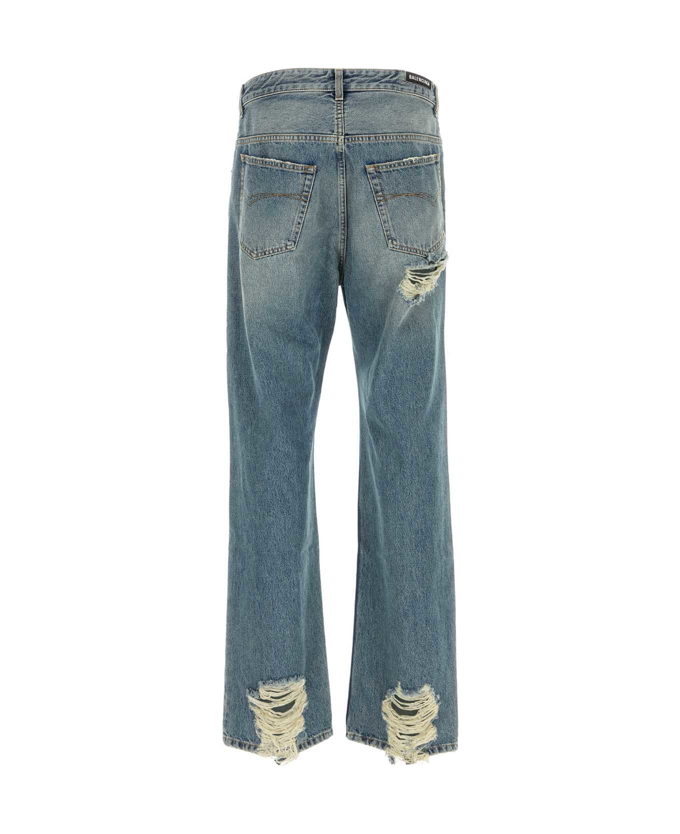 Balenciaga Denim Jeans - SUNBLEACHEDBLUE