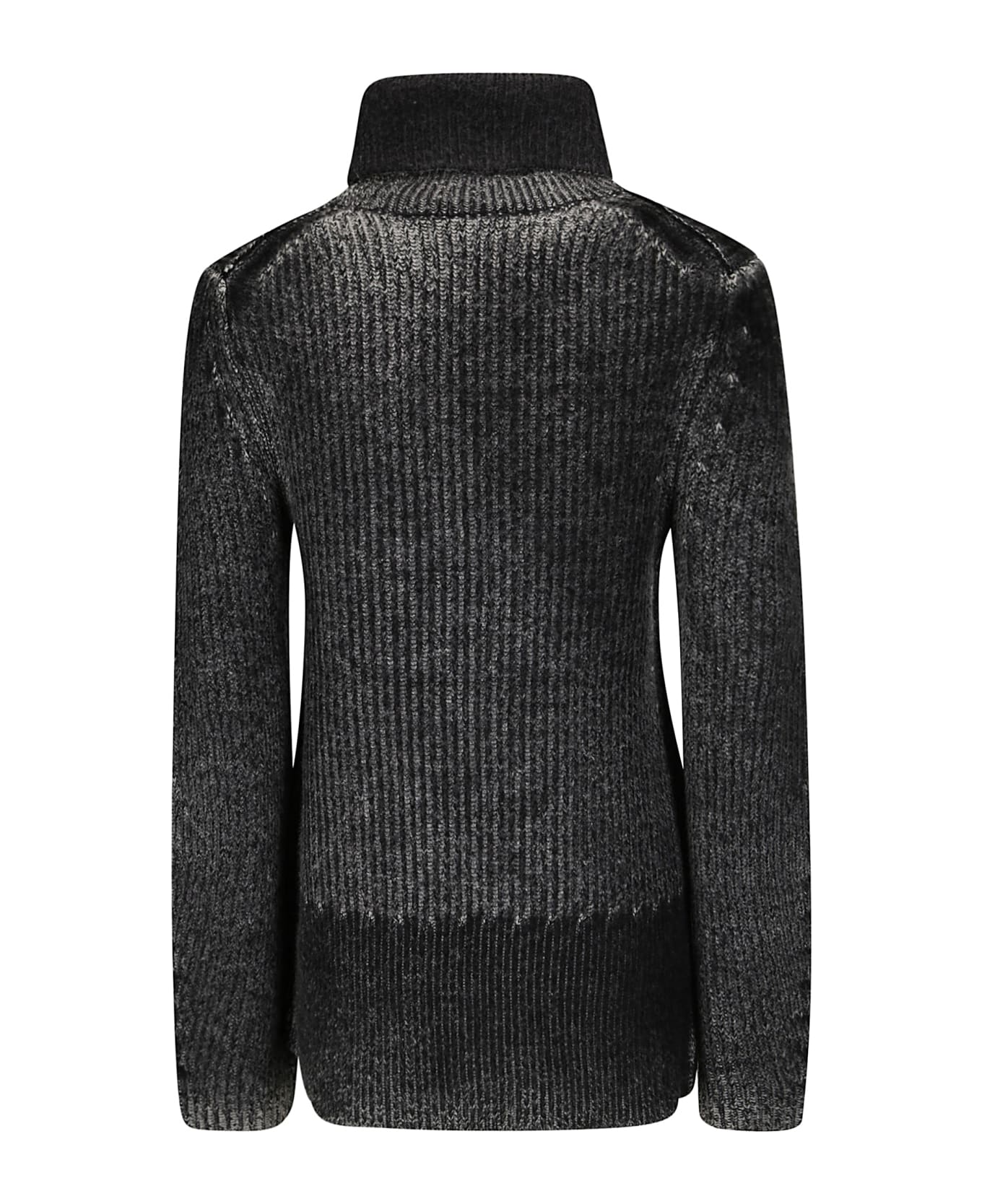 Acne Studios Turtleneck Knitted Sweaters - ANTHRACITE GREY