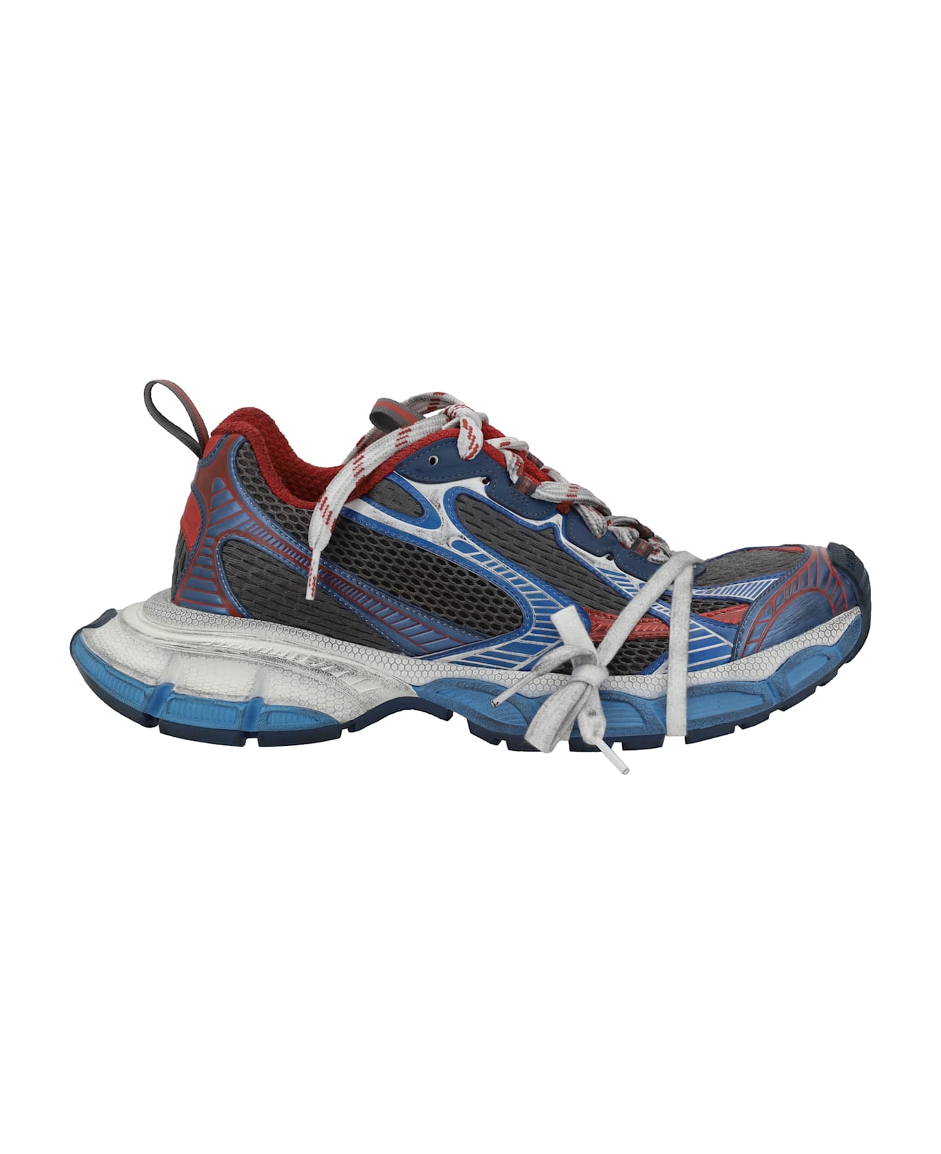 Balenciaga 3xl Sneakers - Grey/blue/red/white