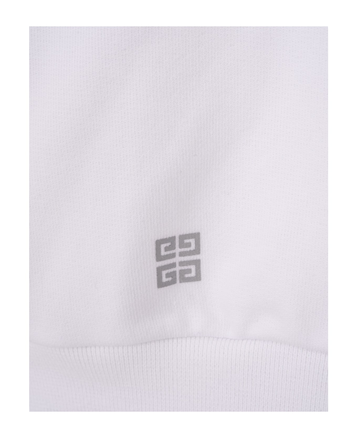 Givenchy White Givenchy Hoodie With Print - White