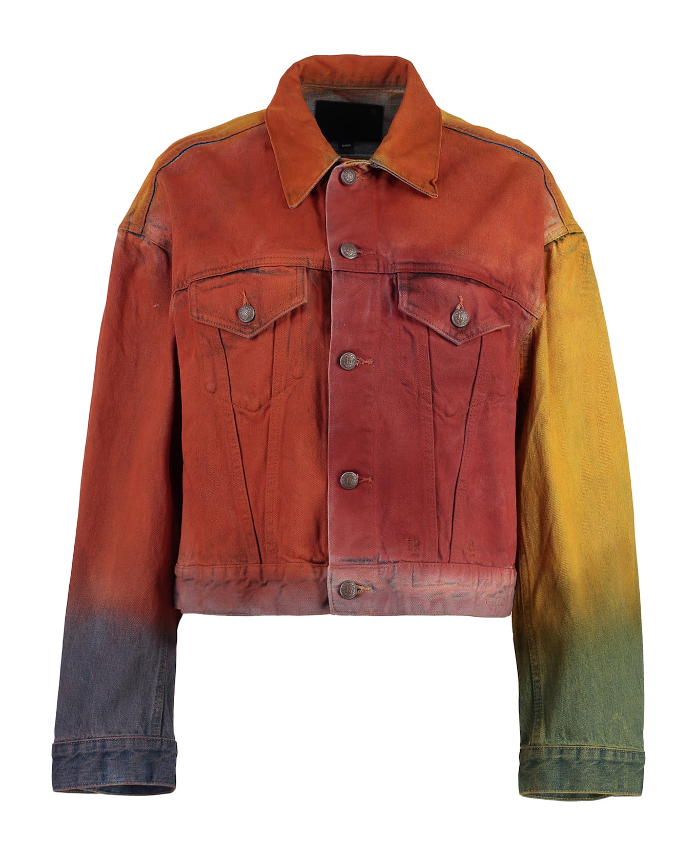 R13 Eli Denim Jacket - Orange