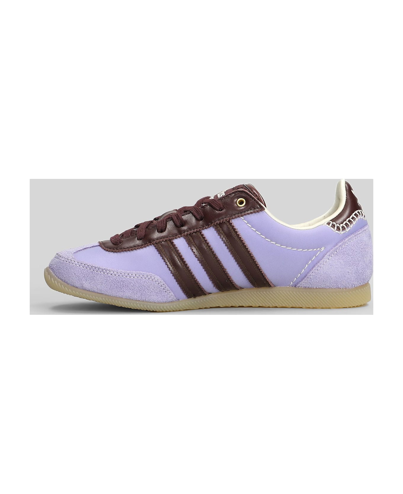 Adidas Originals by Wales Bonner Japan Sneakers In Viola Suede And Fabric - Viola