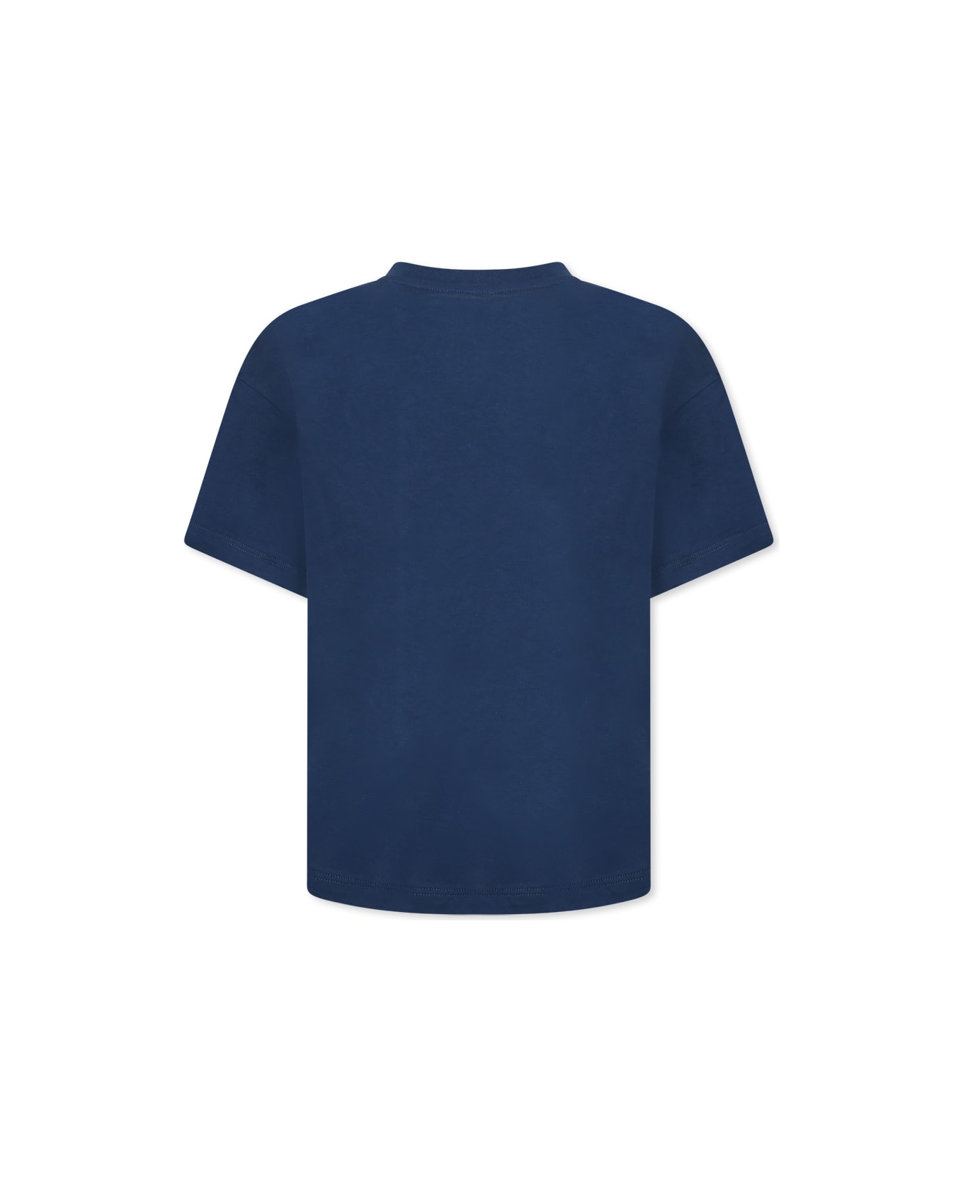Etro Blue T-shirt For Boy Pegasus - Blue