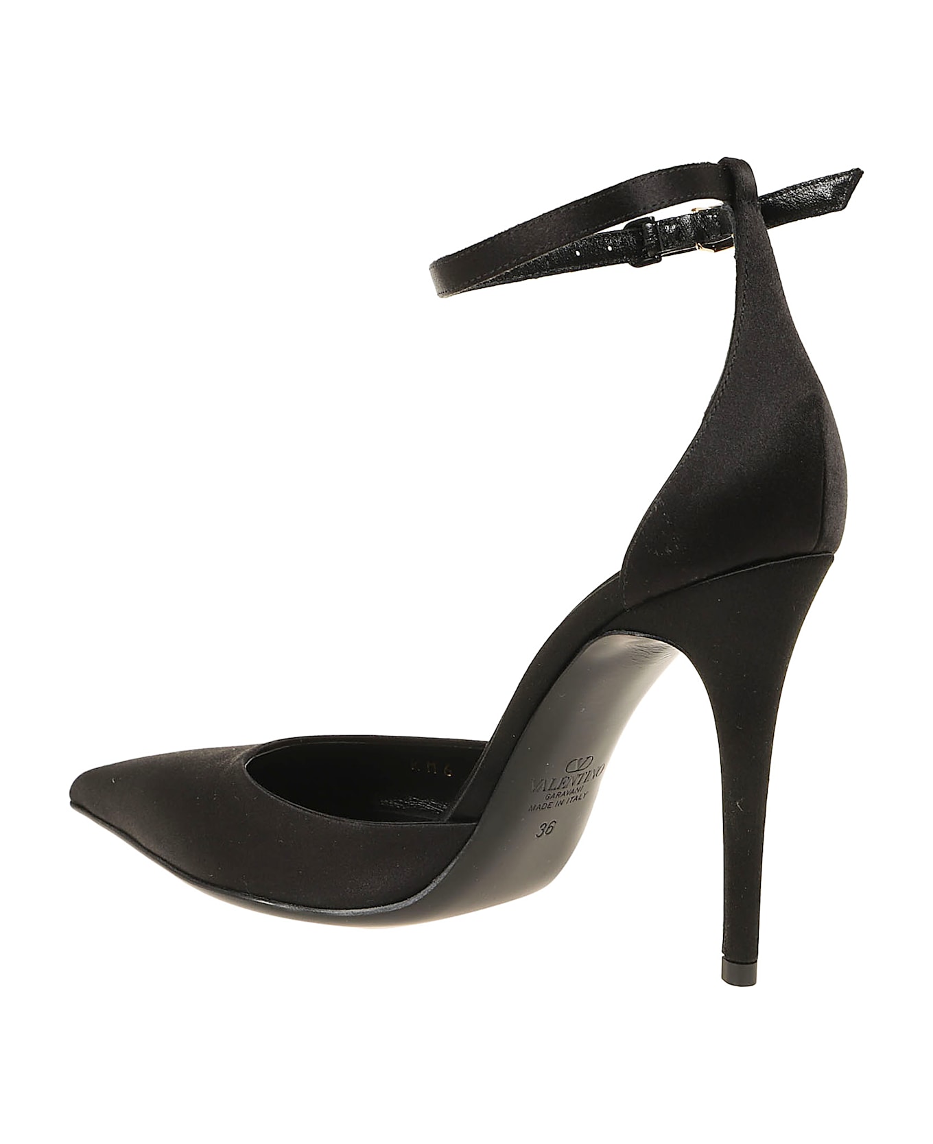 Valentino Garavani Ankle Strap Eveninglam | T. 100 - No Nero