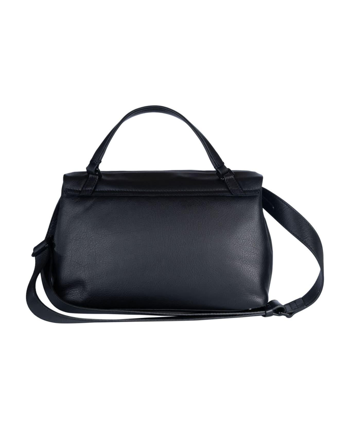 Zanellato Postina Pillow Shoulder Bag - black
