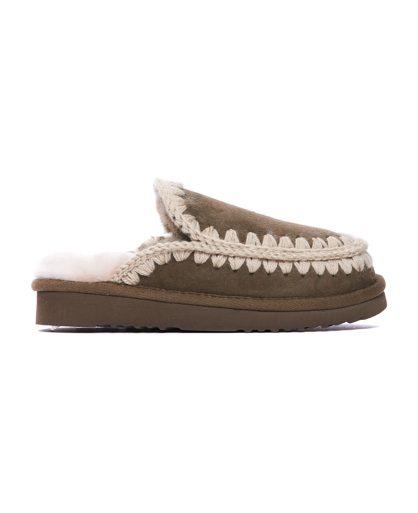 Mou Eskimo Slippers - Brown