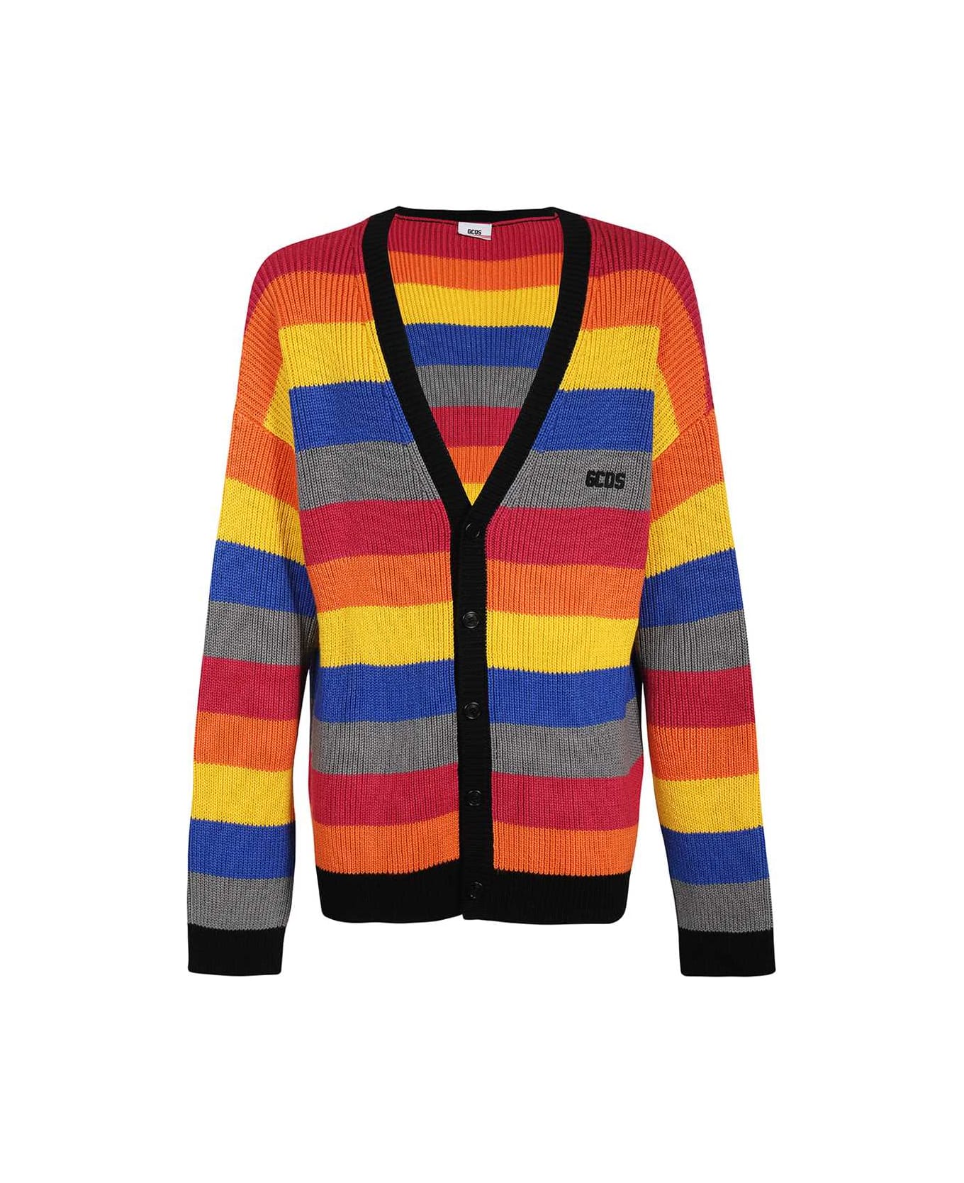 GCDS Wool Cardigan - Multicolor