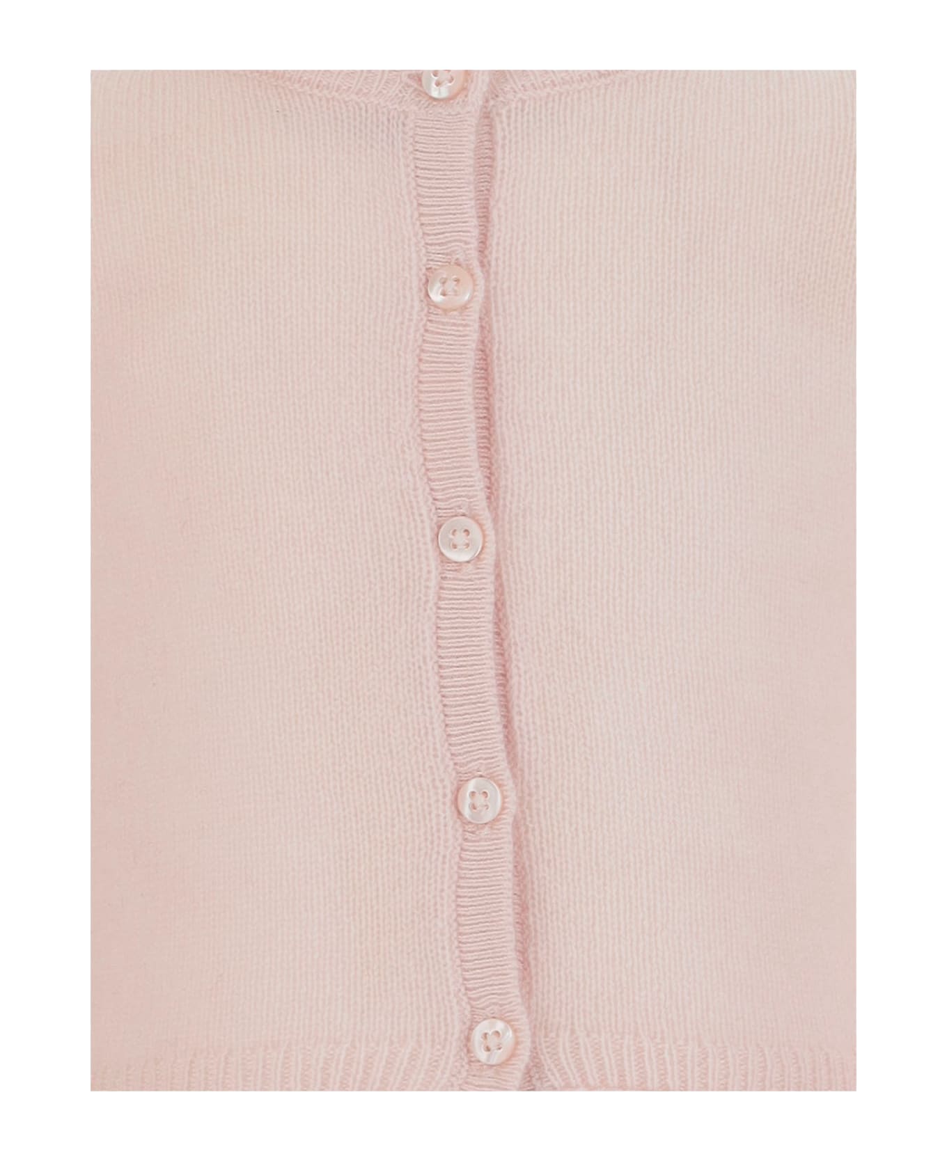 Bonpoint Cashmere Cardigan - Pink