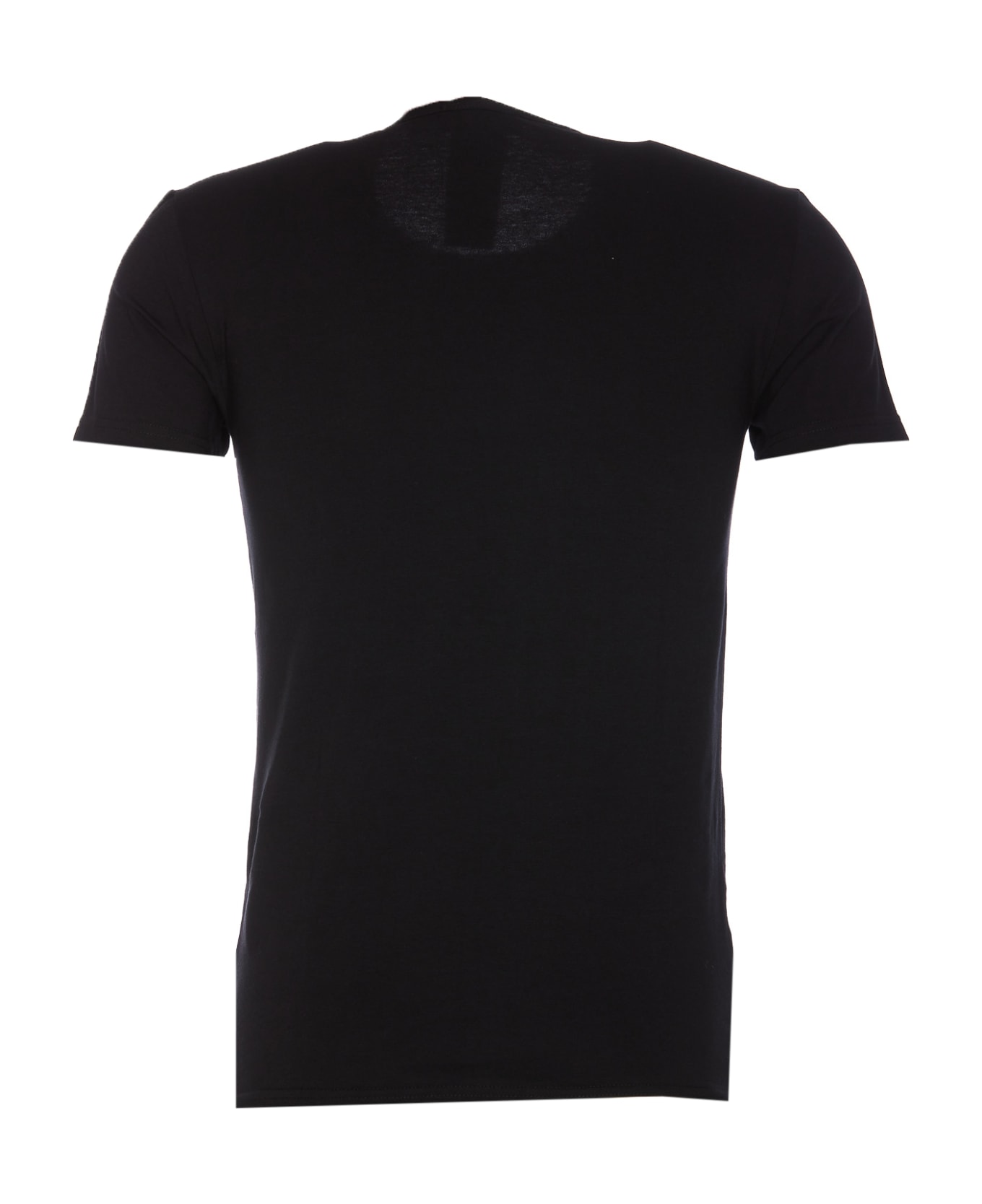 Versace Bi-pack Medusa Logo T-shirt - Black シャツ