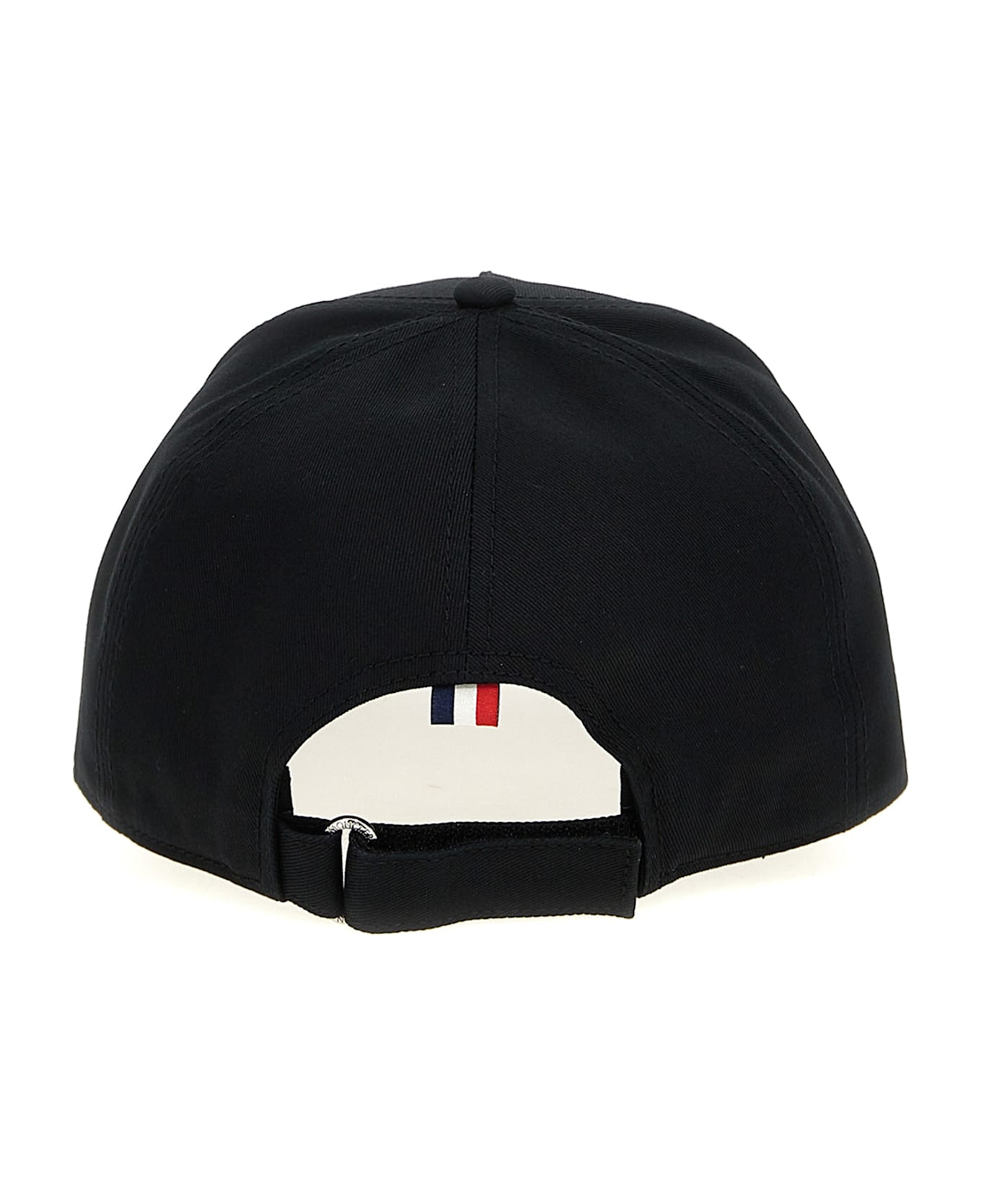 Moncler Logo Embroidery Cap - BLACK