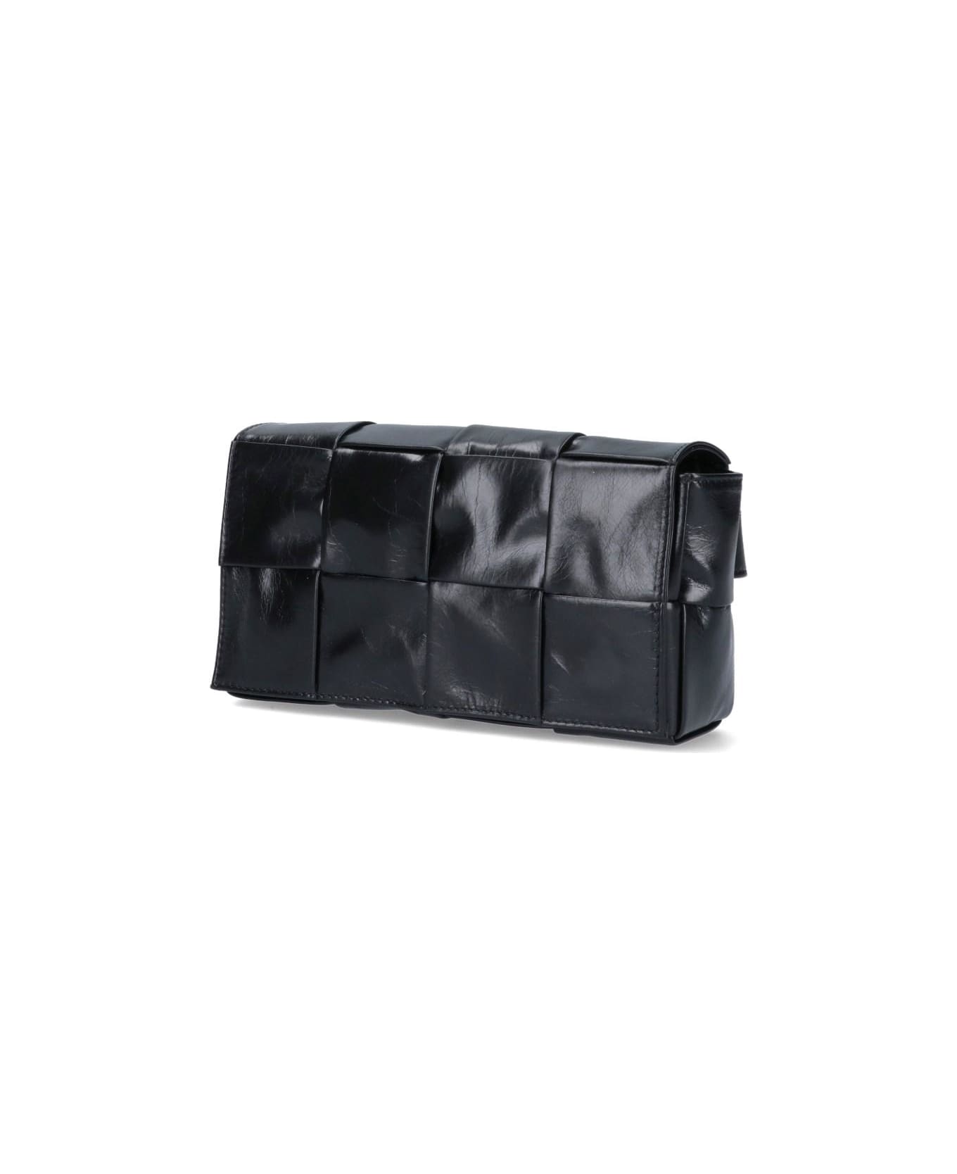 Bottega Veneta 'cassette' Mini Fanny Pack - Black