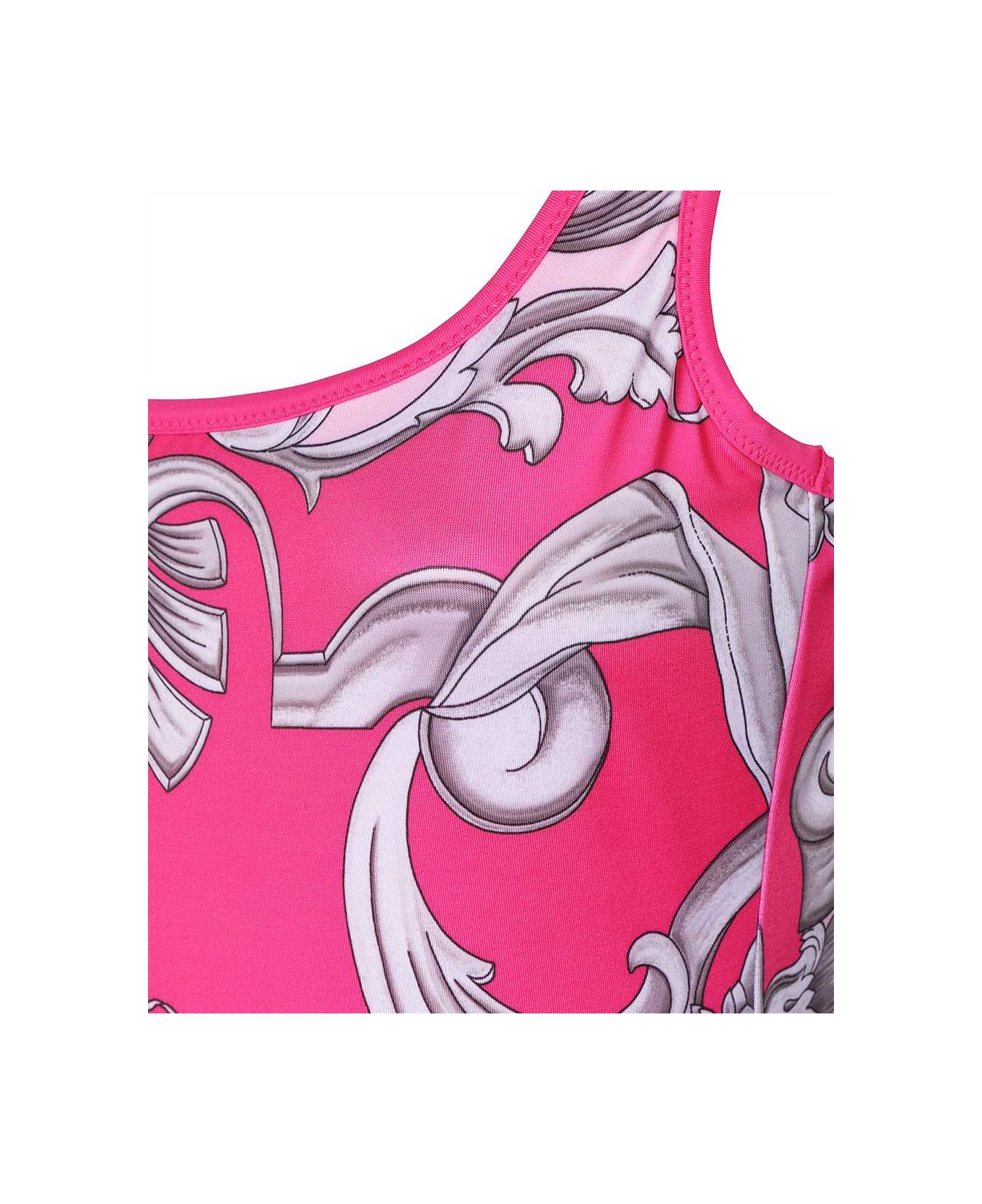 Versace One-piece Swimsuit - Fuchsia 水着
