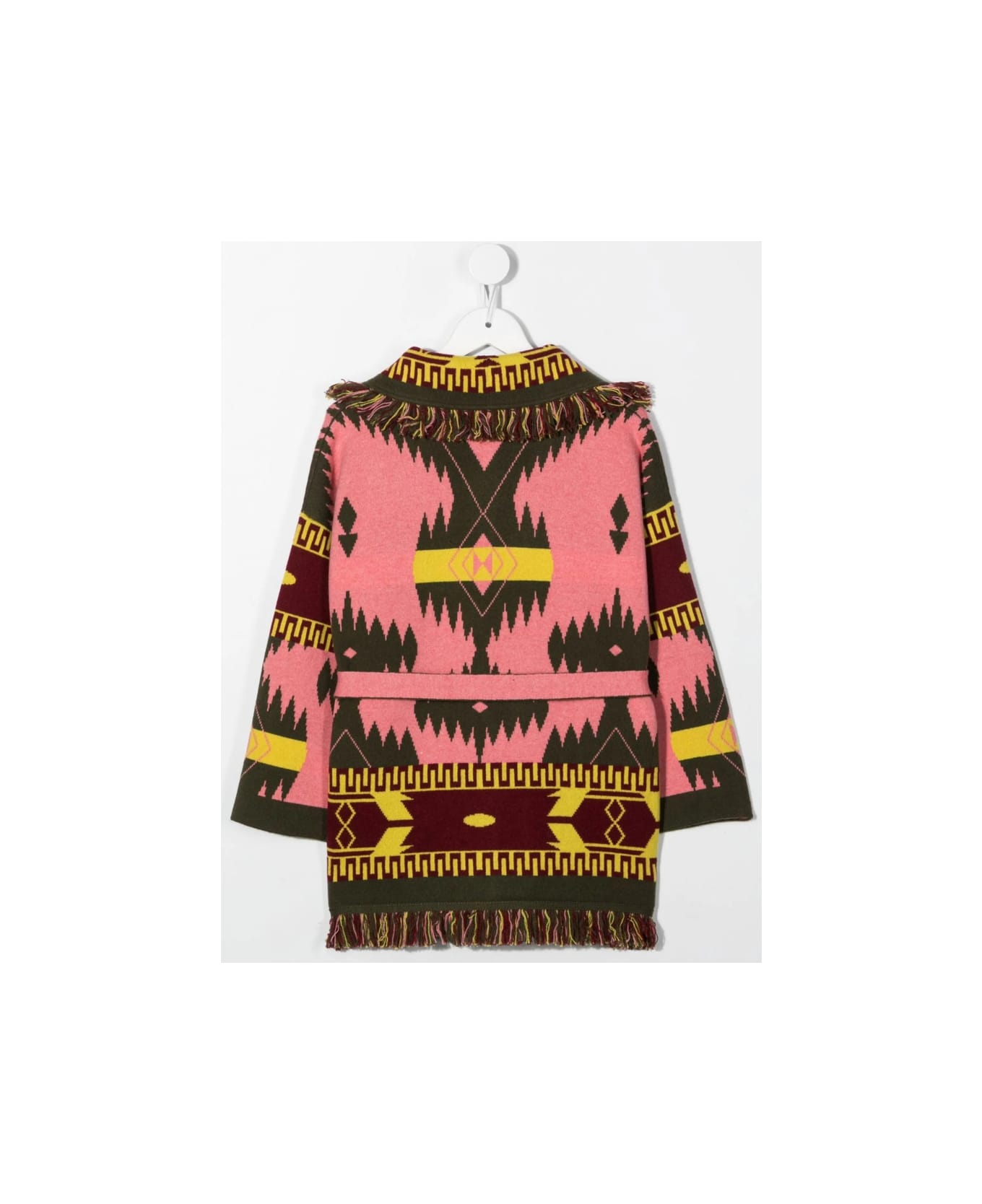 Alanui Sweater - PINK/YELLOW