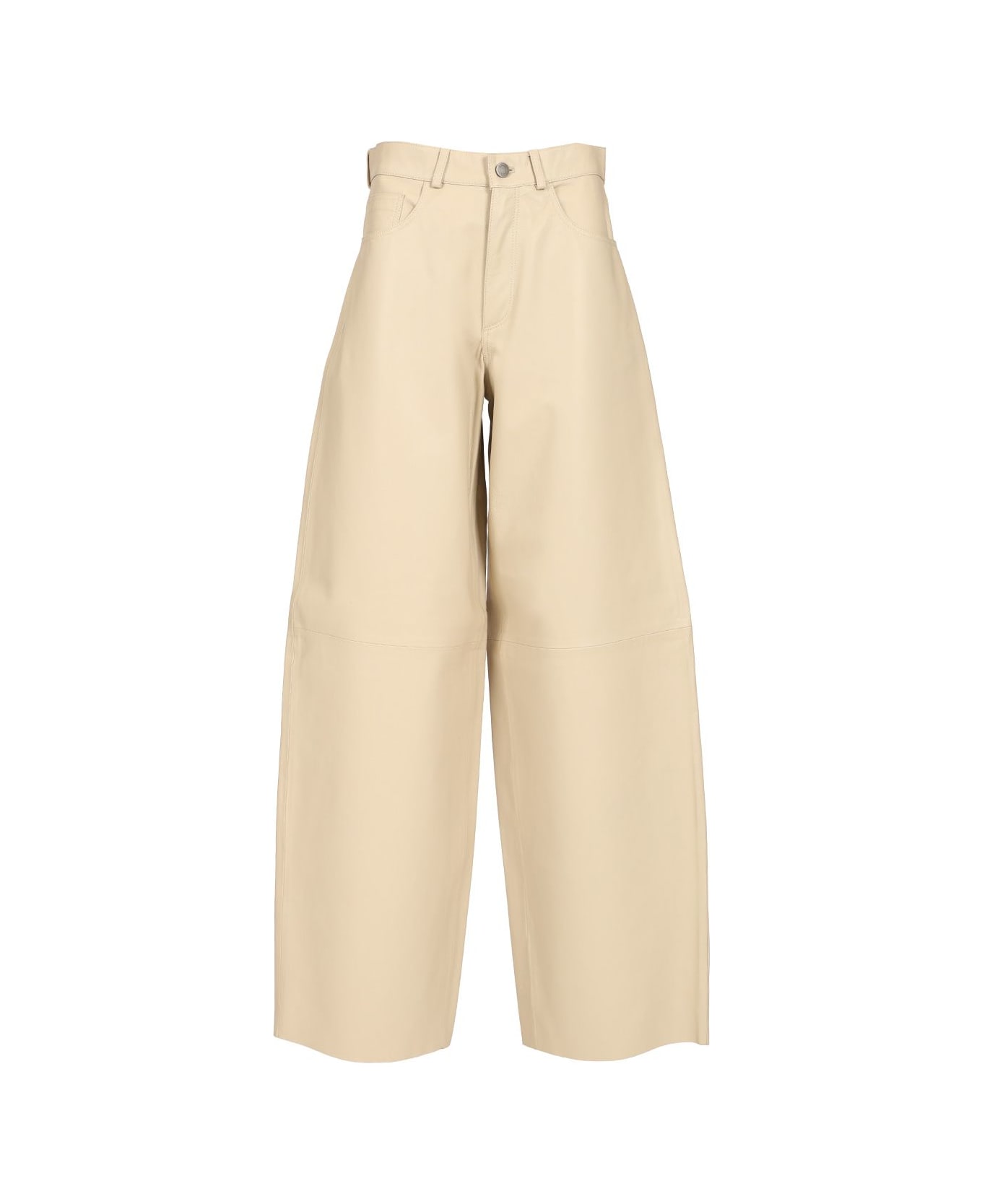 Haikure "bethany" Leather Pants - White