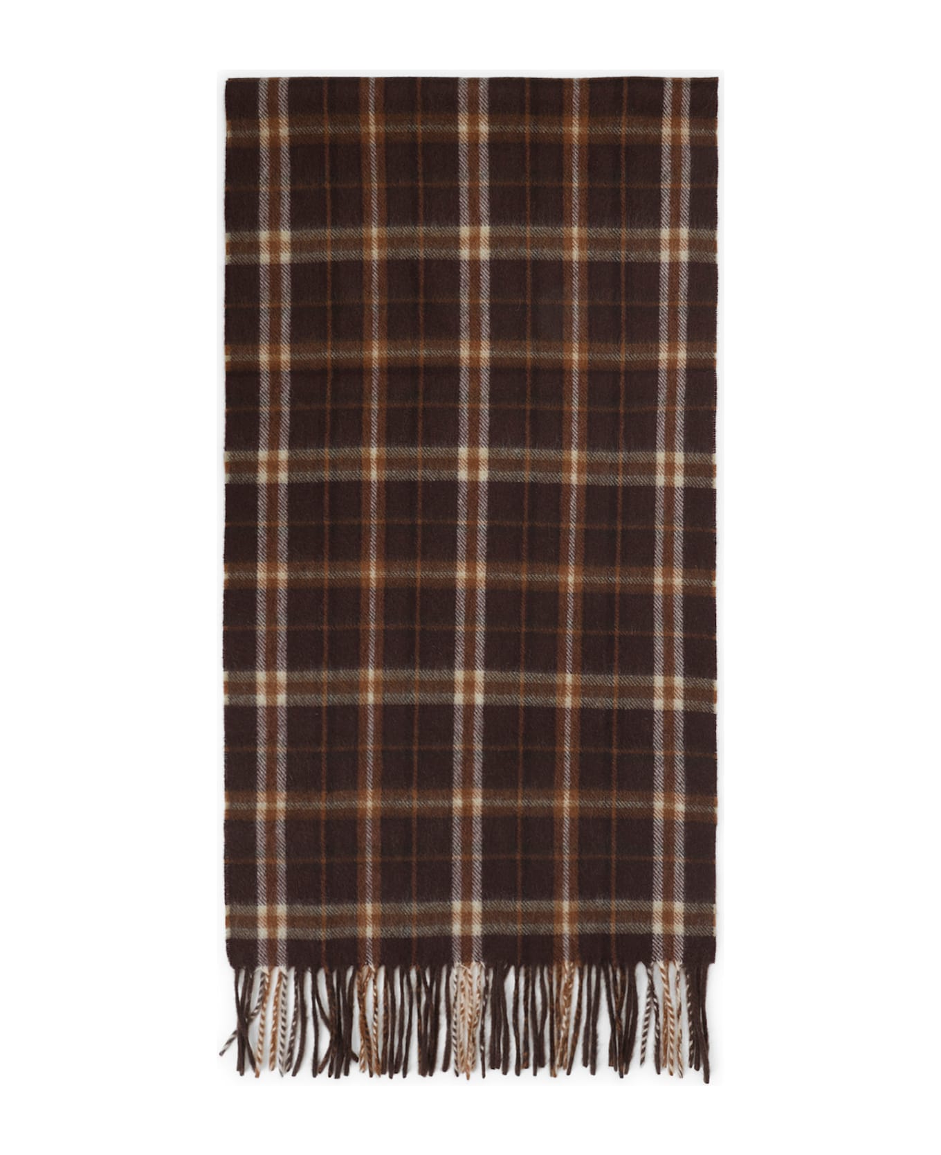 Celine 35x190cm Scarf - Cv Brown Camel Vanilla