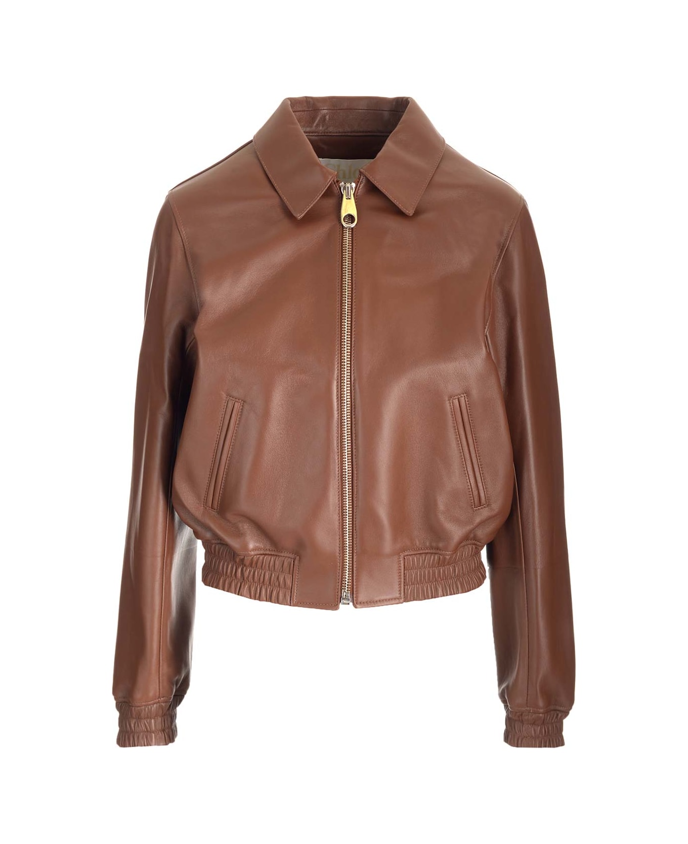 Chloé Leather Bomber Jacket | italist