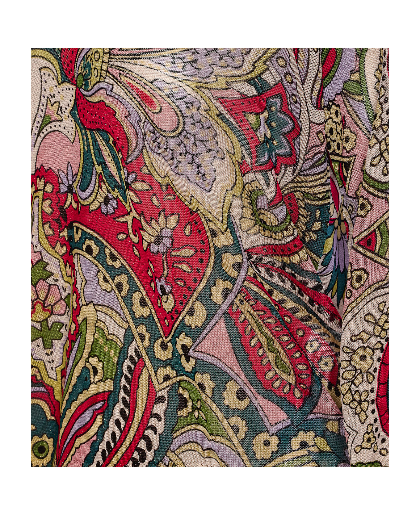 Liu-Jo Paisley Long Sleeves Top - MultiColour