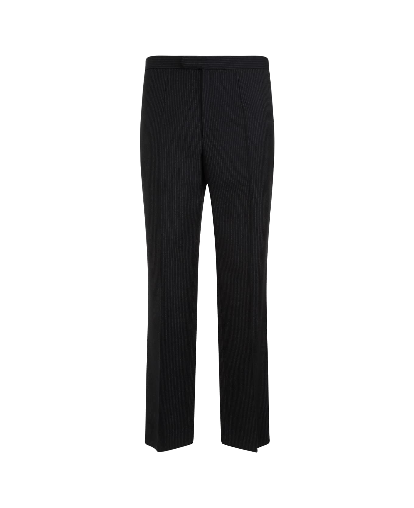 The Row Baird Pants - Bme Black Grey Melange