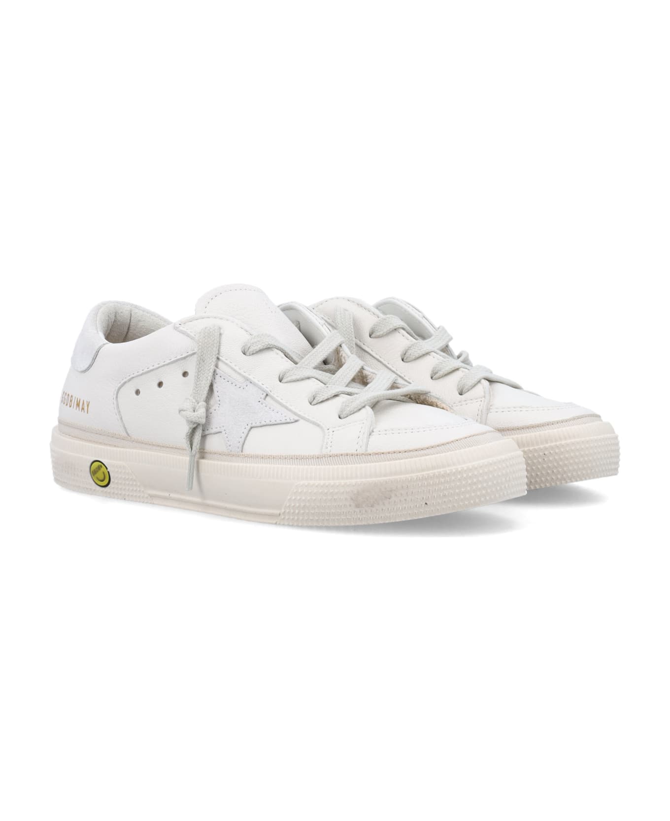 Golden Goose May Nappa Sneakers - OPTIC  WHITE