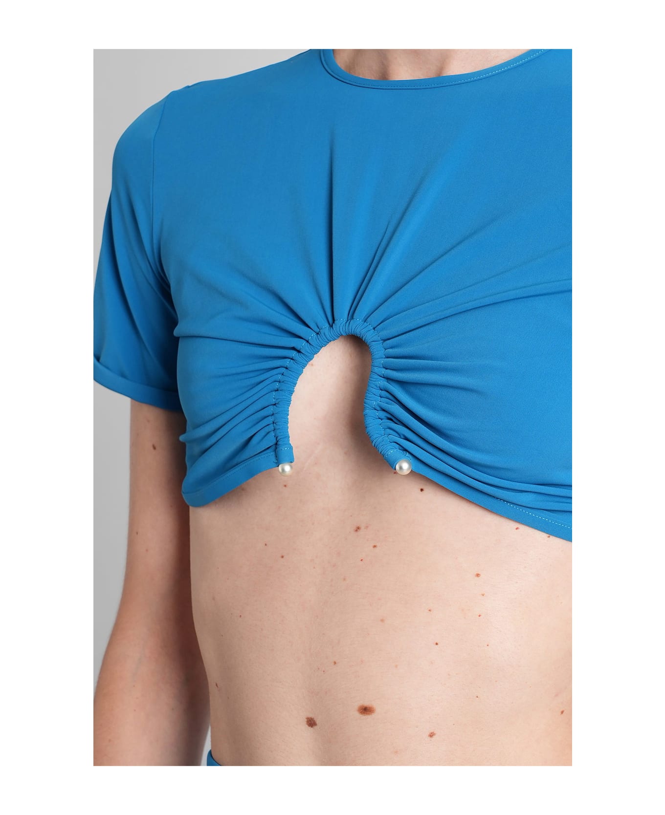 Christopher Esber Beachwear In Blue Polyamide - blue