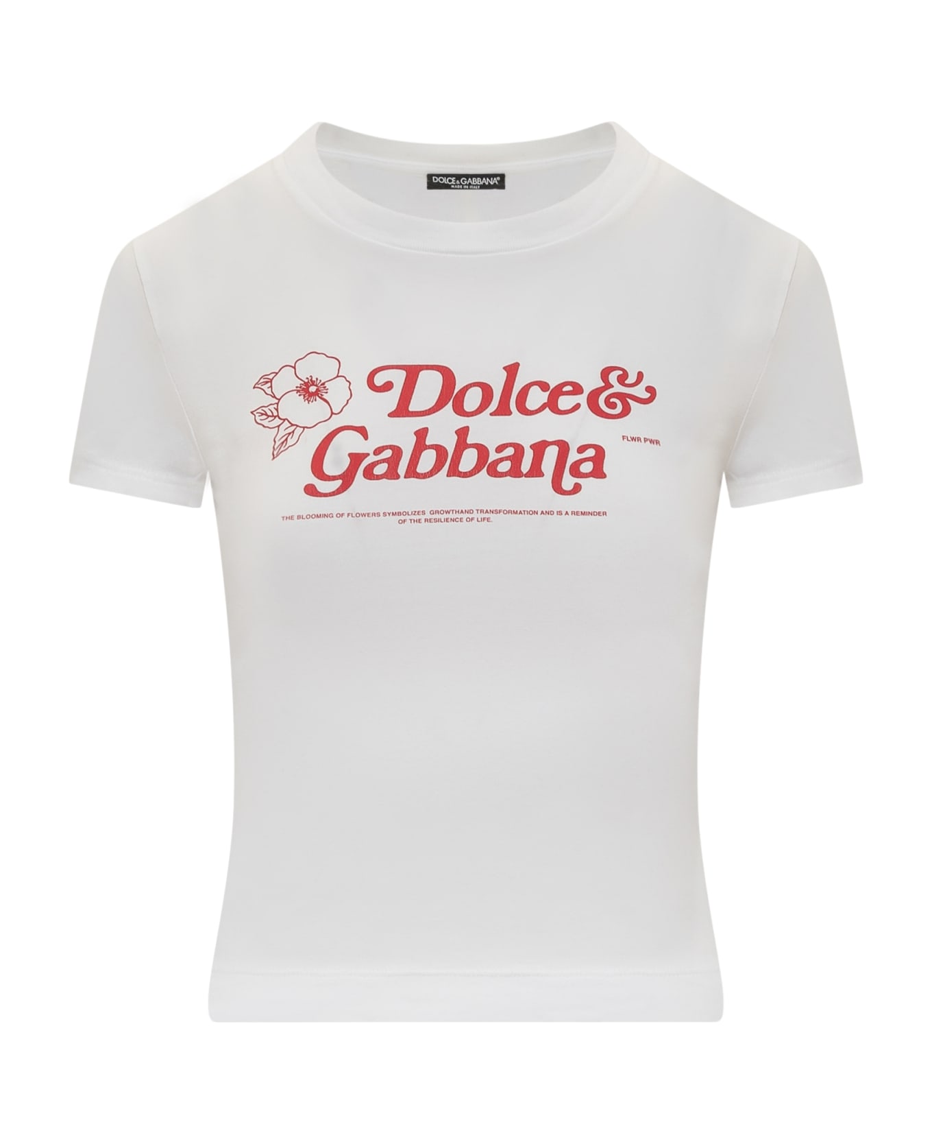 Dolce & Gabbana Logo T-shirt - BIANCO OTTICO Tシャツ