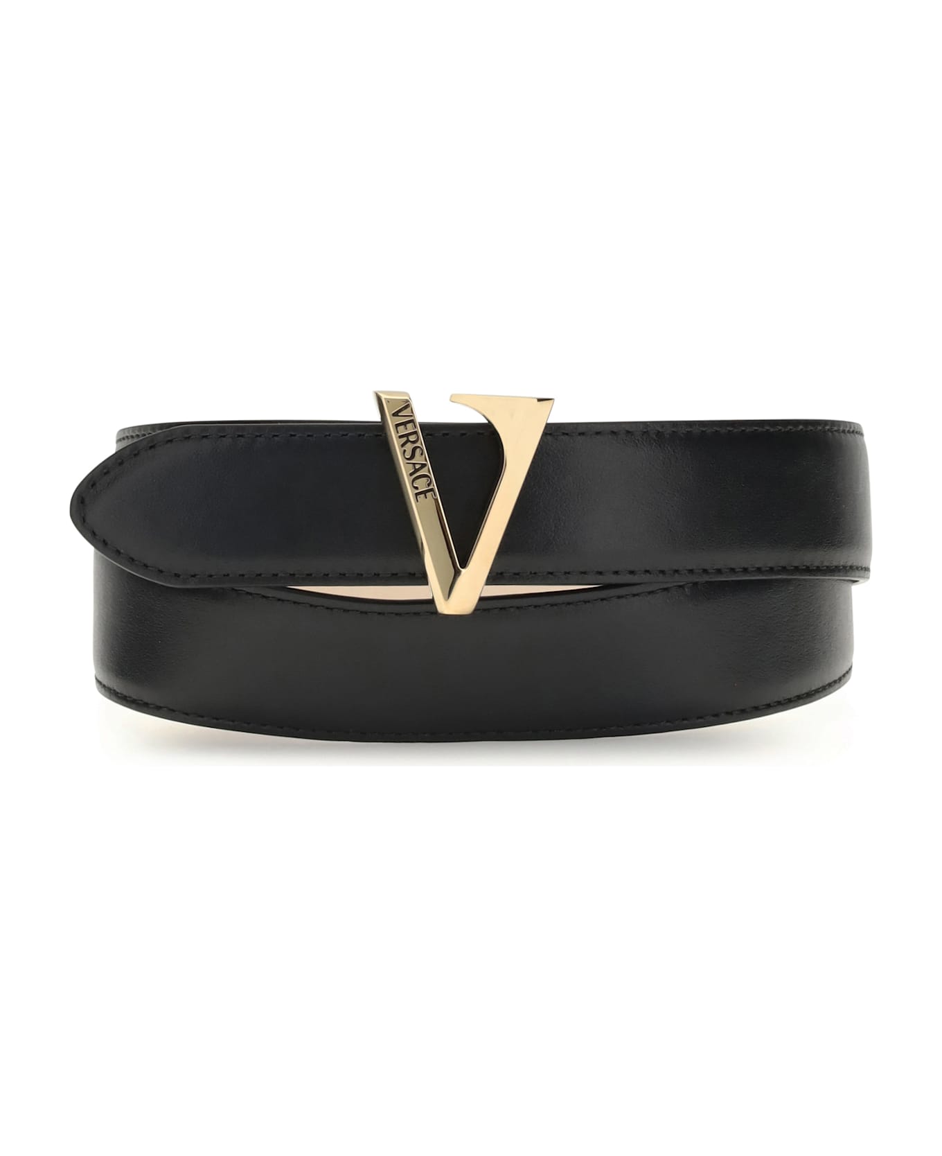 Versace Calfskin V Belt